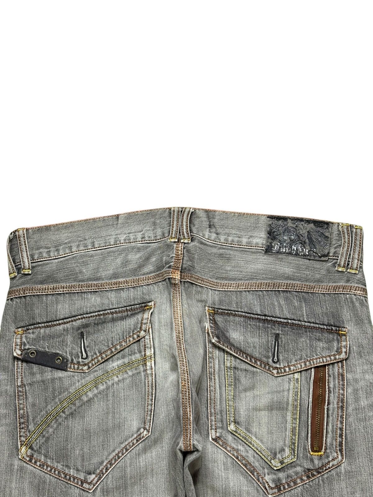 Japanese Brand Vintage Japanese Brand Bush Pant Faded Wash Loose Jeans Size US 36 / EU 52 - 8 Thumbnail
