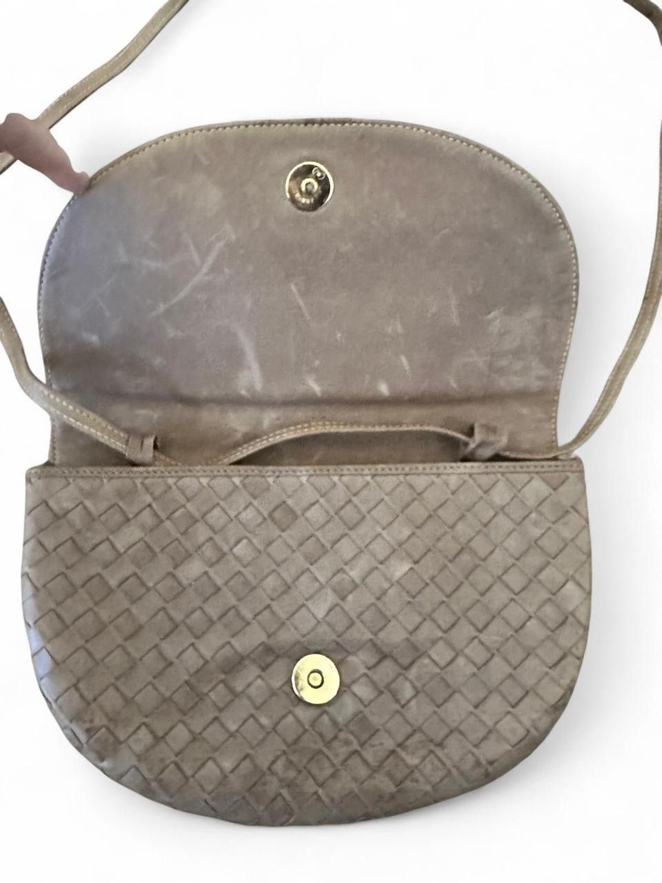 Other Suarez Woven Leather Crossbody Bag – Bottega-Inspired Size ONE SIZE - 5 Thumbnail