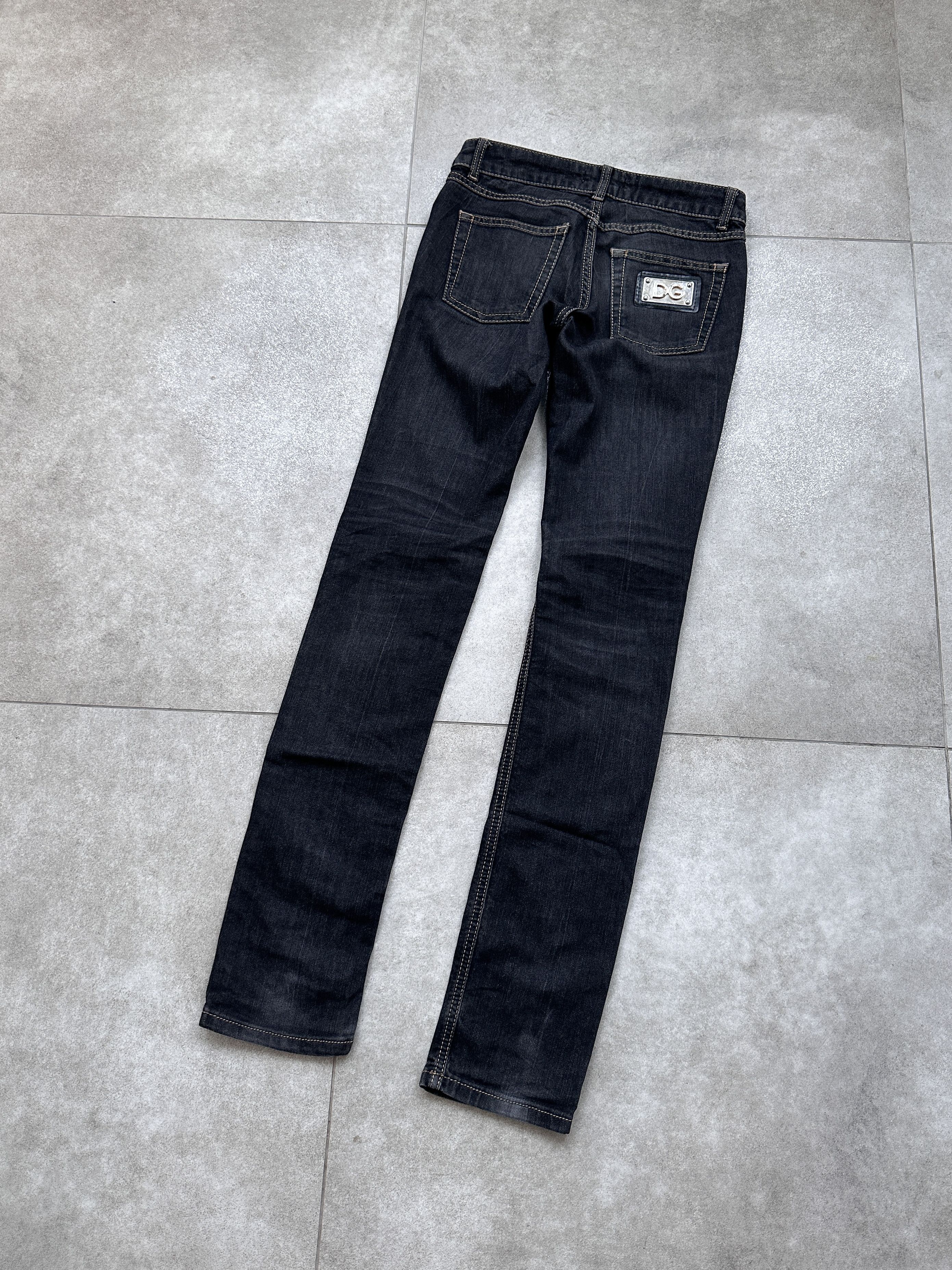 Dolce & Gabbana D&G Gray Skinny Denim Jeans