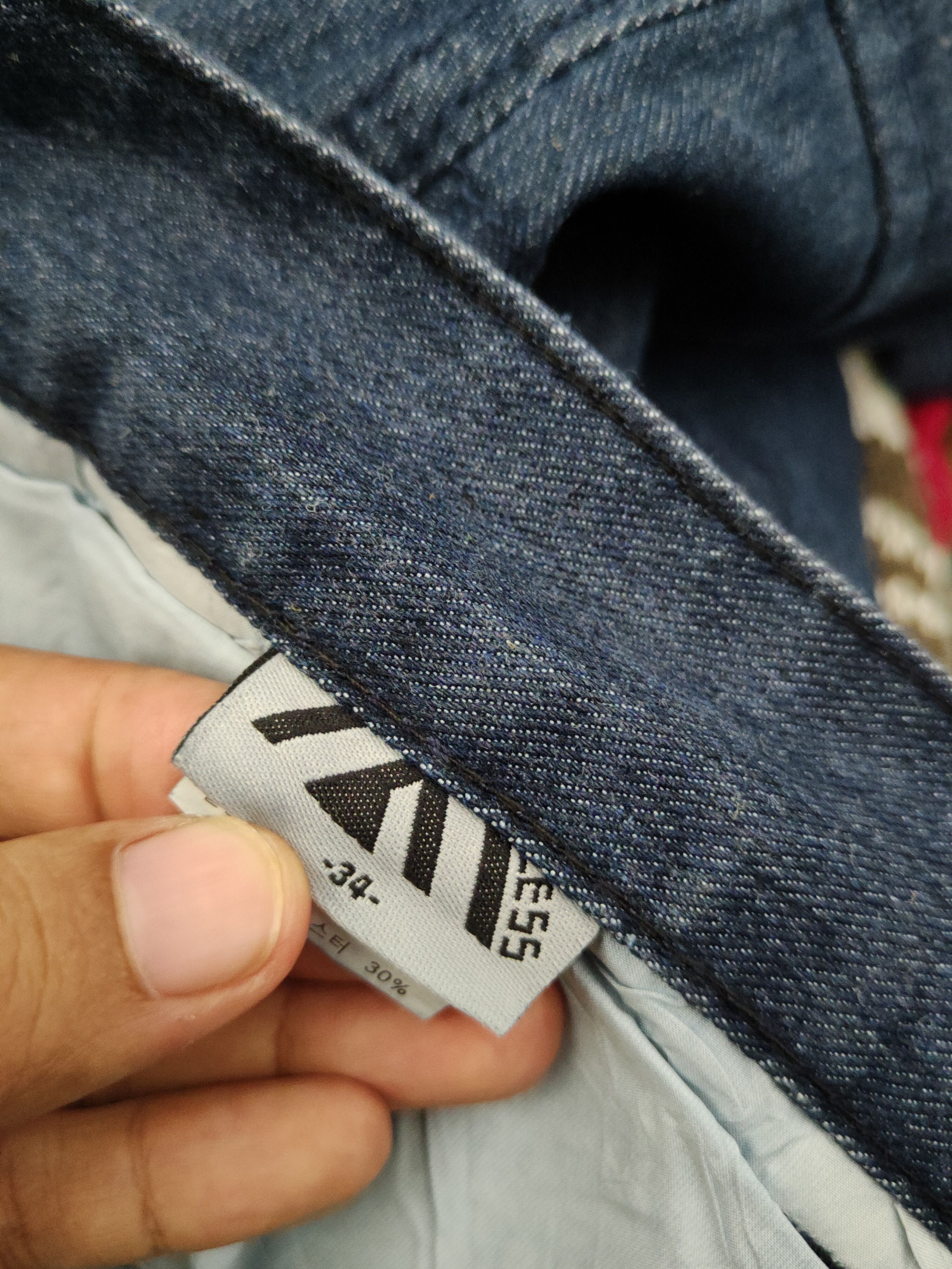 Japanese Brand Newness Blue Distressed Ripped Soft Jeans #W1034 Size US 34 / EU 50 - 13 Thumbnail