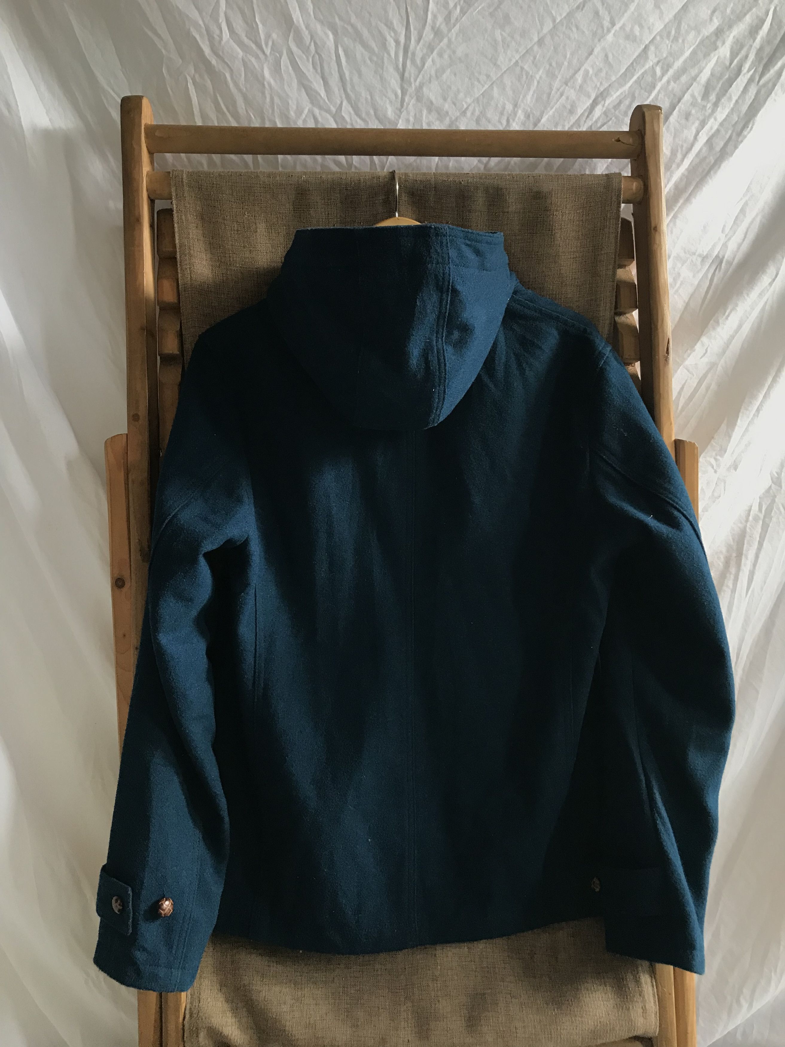 RAGEBLUE Japanese Brand Rageblue Wool Hooded Jacket Size US M / EU 48-50 / 2 - 10 Thumbnail