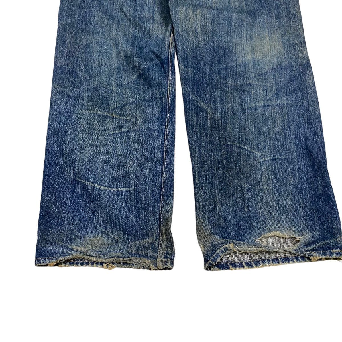 Sugar Cane Sugar Canes selvedge distressed denim homeless Size US 33 - 10 Thumbnail