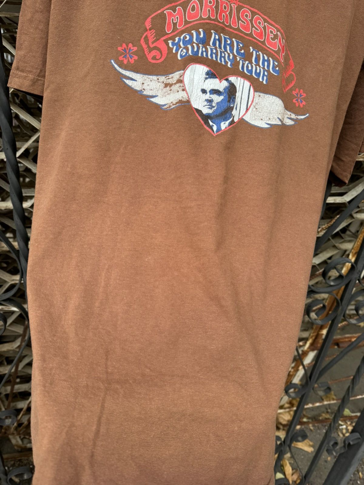 Band Tees Vintage Morrisey Quarry T Shirt Y2K The Smiths Size US L / EU 52-54 / 3 - 10 Thumbnail