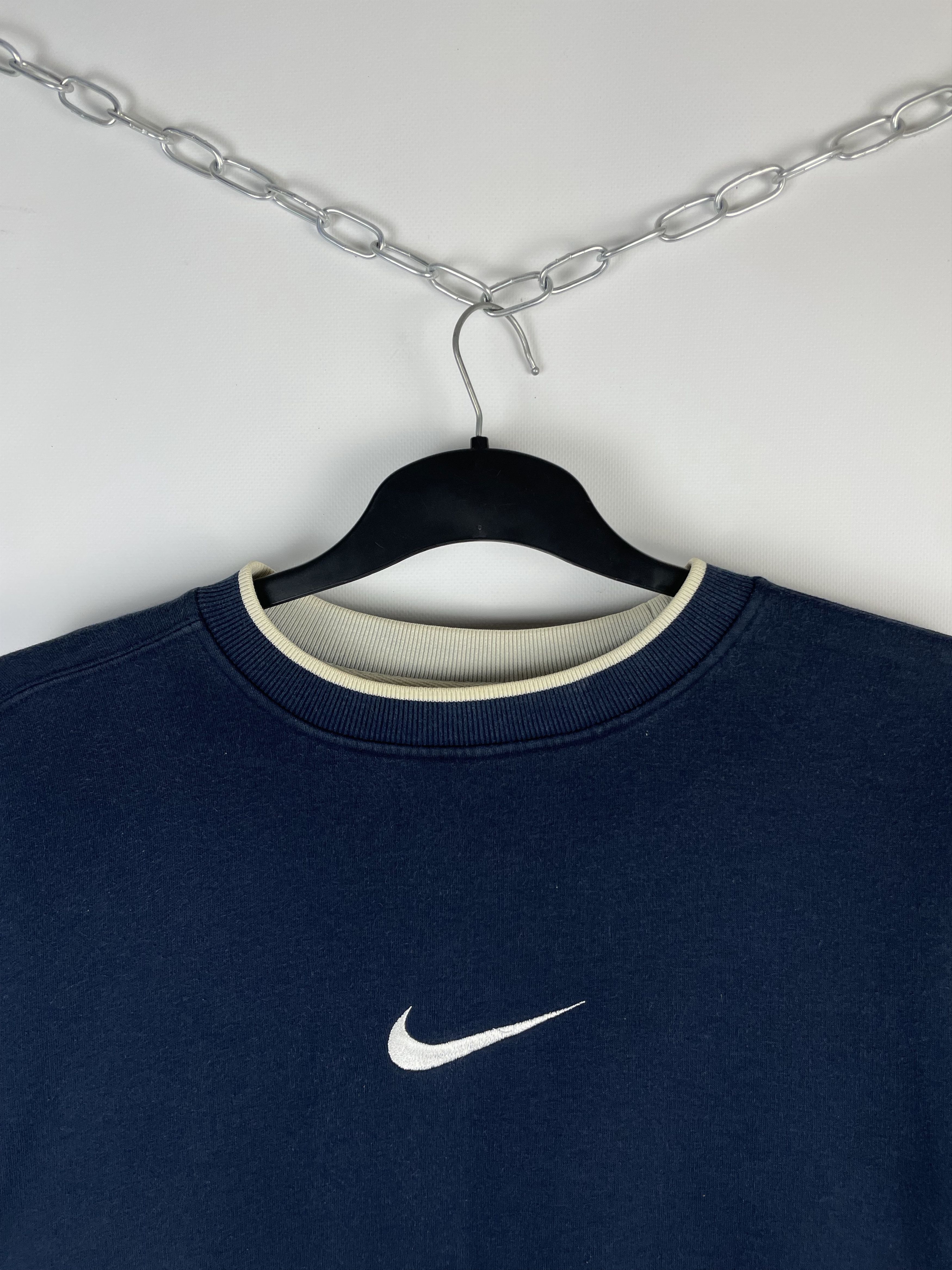 Nike Vintage Nike Big Logo sweatshirt Size US XL / EU 56 / 4 - 4 Thumbnail