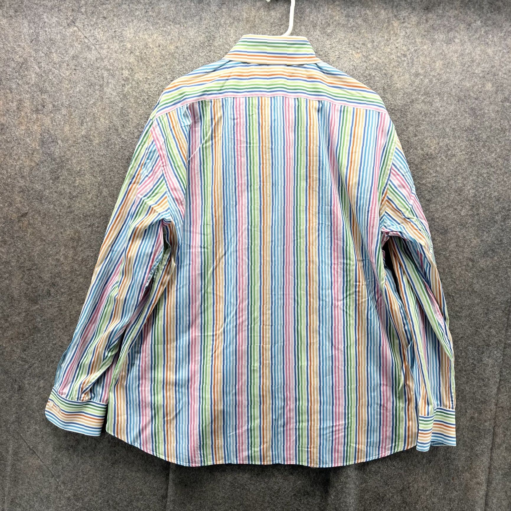 Paul & Shark Paul & Shark Yachting Shirt Mens XL Striped Button-Up Italy Casual Size US XL / EU 56 / 4 - 2 Thumbnail