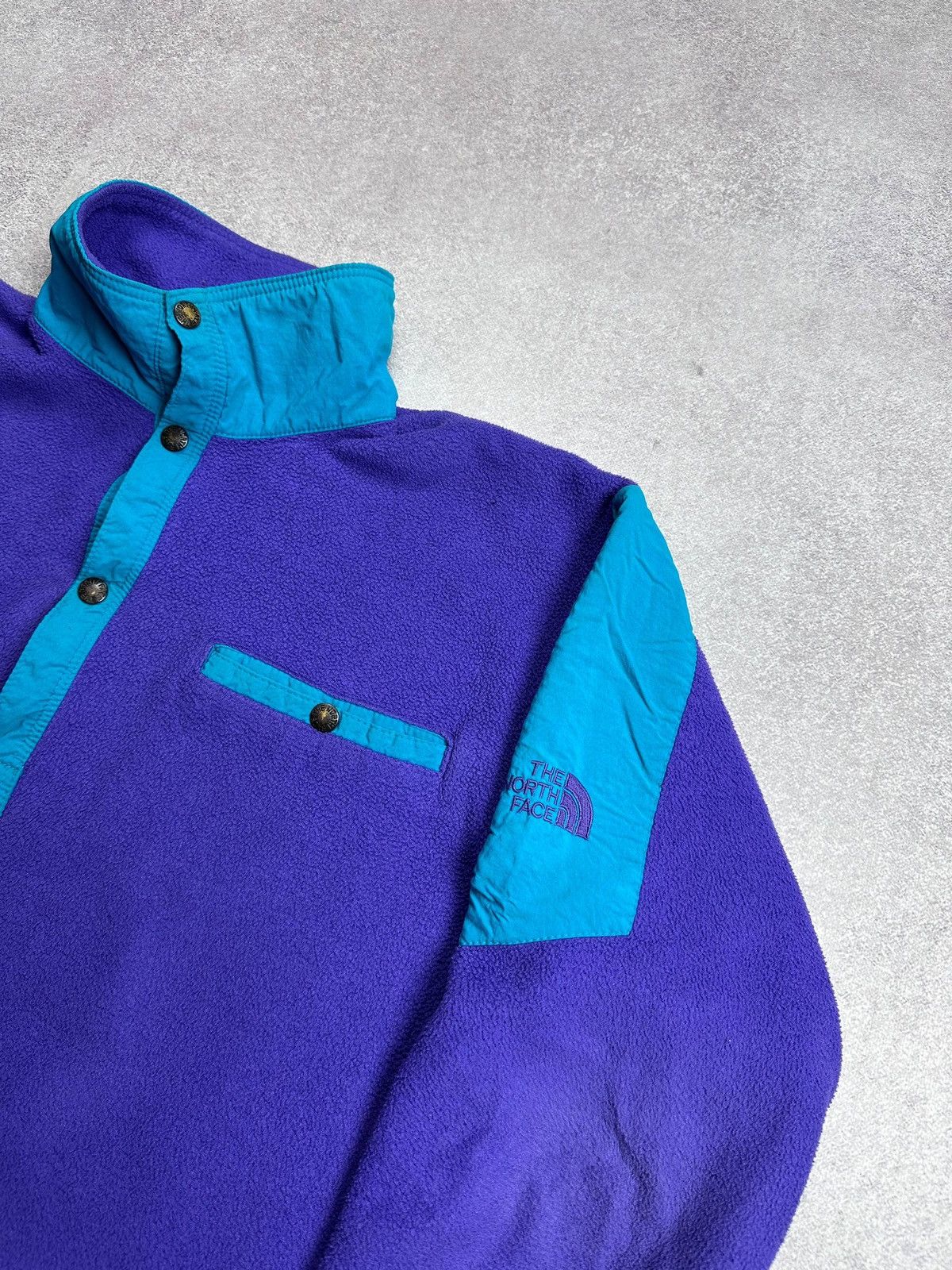The North Face Vintage The North Face Polarite Retro Fleece Sherpa Jacket M Size US M / EU 48-50 / 2 - 2 Thumbnail