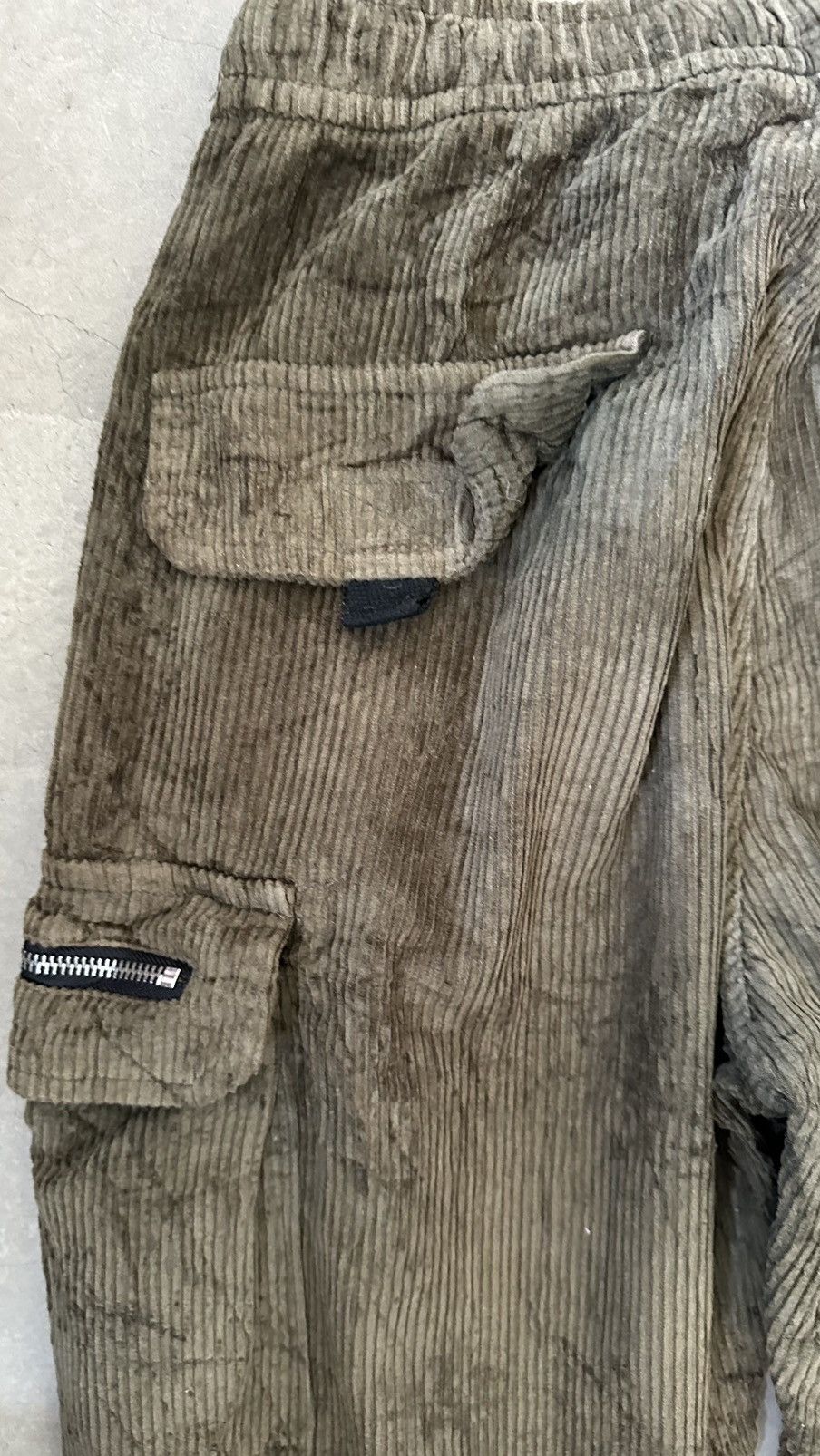Japanese Brand JAPAN CORDUROY CARGO PANT Size US 32 / EU 48 - 14 Thumbnail