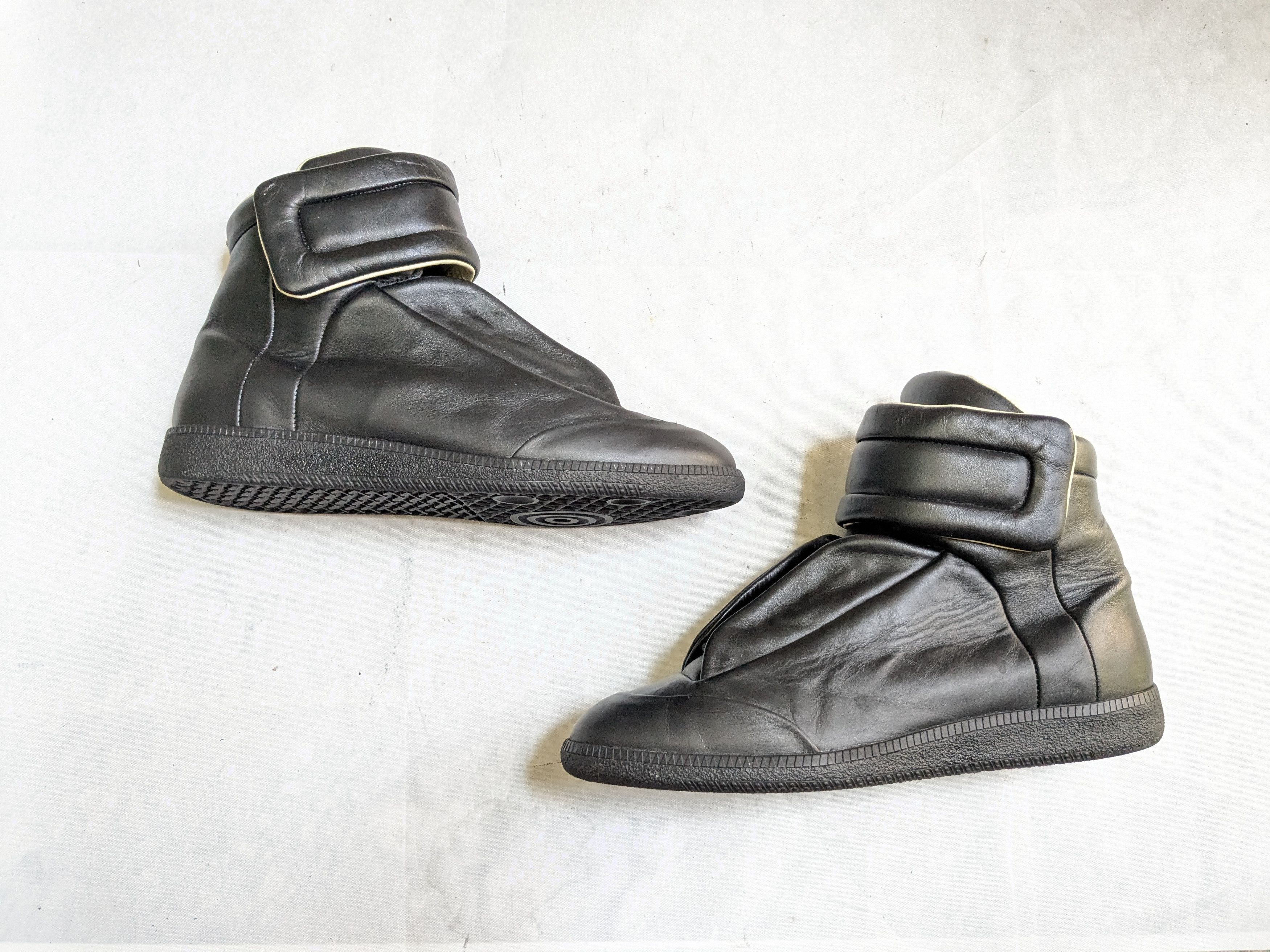 Maison Margiela futureハイカットスニーカー ブラック 42 Maison Margiela Margiela Future High Top Sneakers Black 9 42 High
