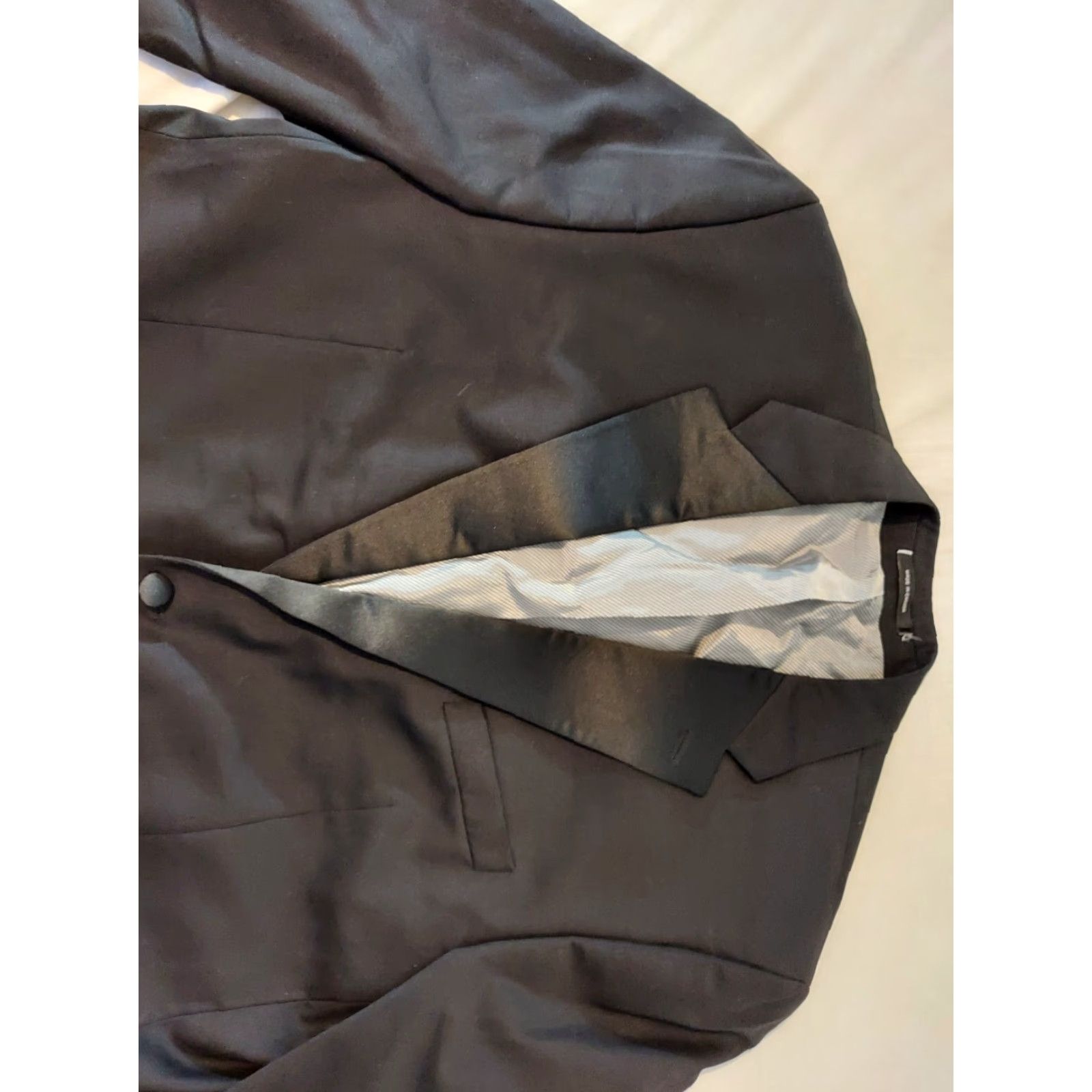 Calvin Klein Calvin Klein Suit Blazer Pants 2 Piece 48L Black Mens Size 48R - 2 Thumbnail