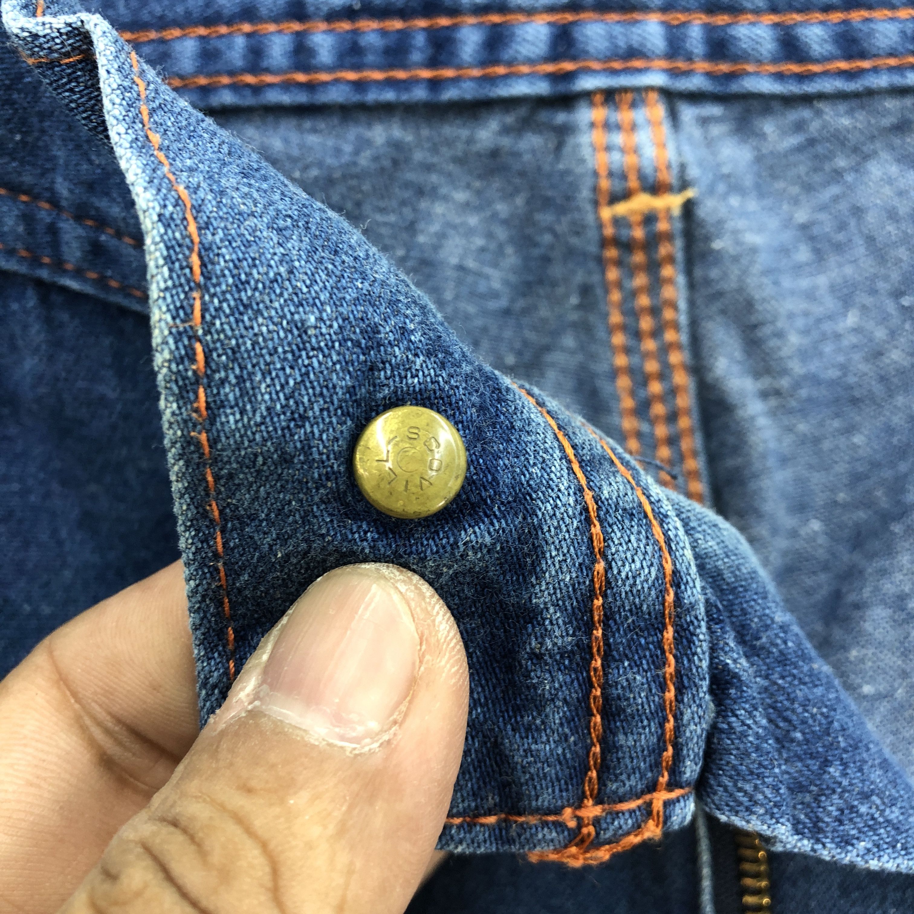 Edwin Vintage Edwin Lot 4055 Carpenter Workers Baggy Jeans Denim Size US 32 / EU 48 - 7 Thumbnail