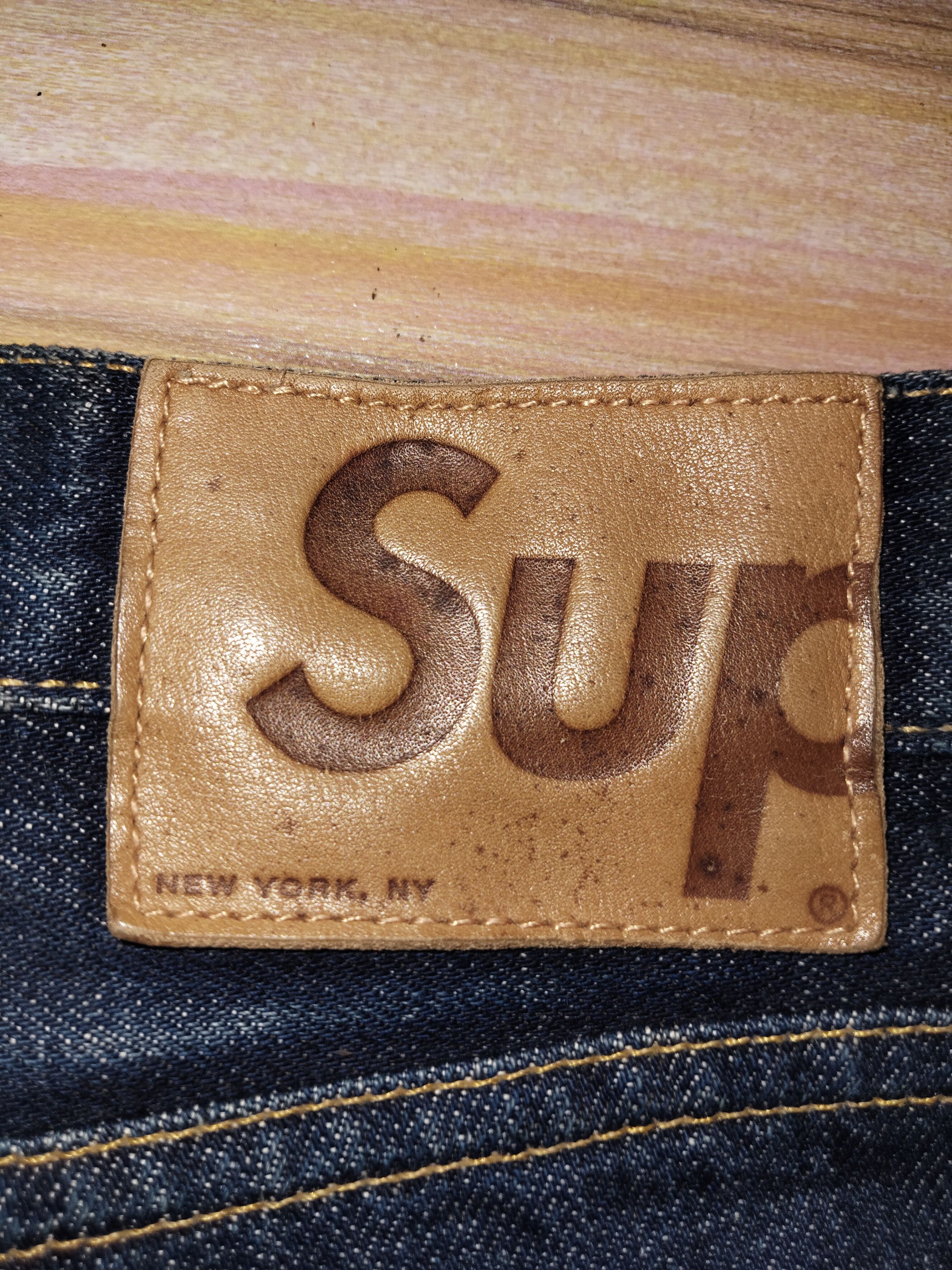 Supreme SUPREME SELVEDGE Jeans Size US 32 / EU 48 - 10 Thumbnail