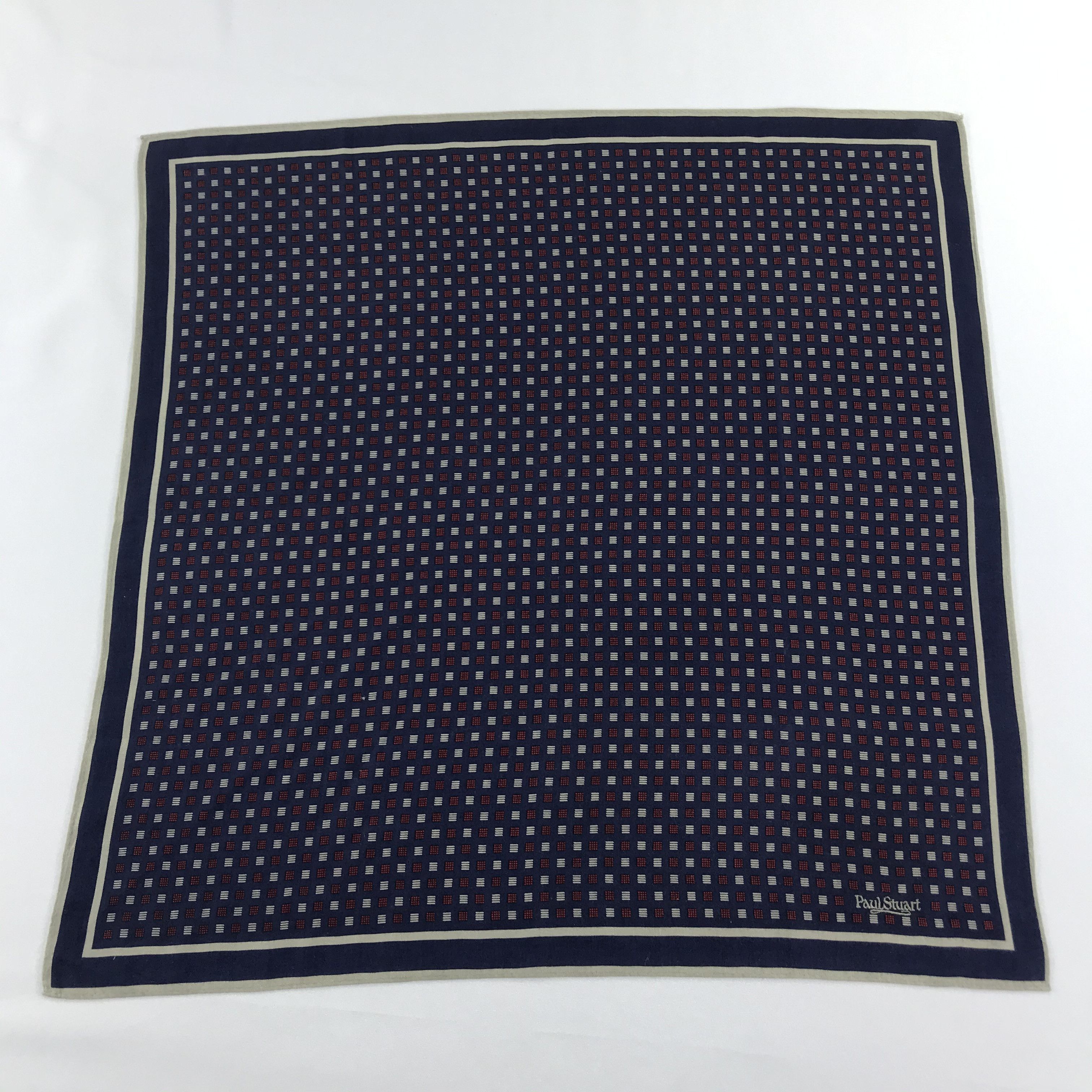 Paul Stuart Paul Stuart Handkerchief Neckerchief Bandana H642 Size ONE SIZE - 3 Thumbnail