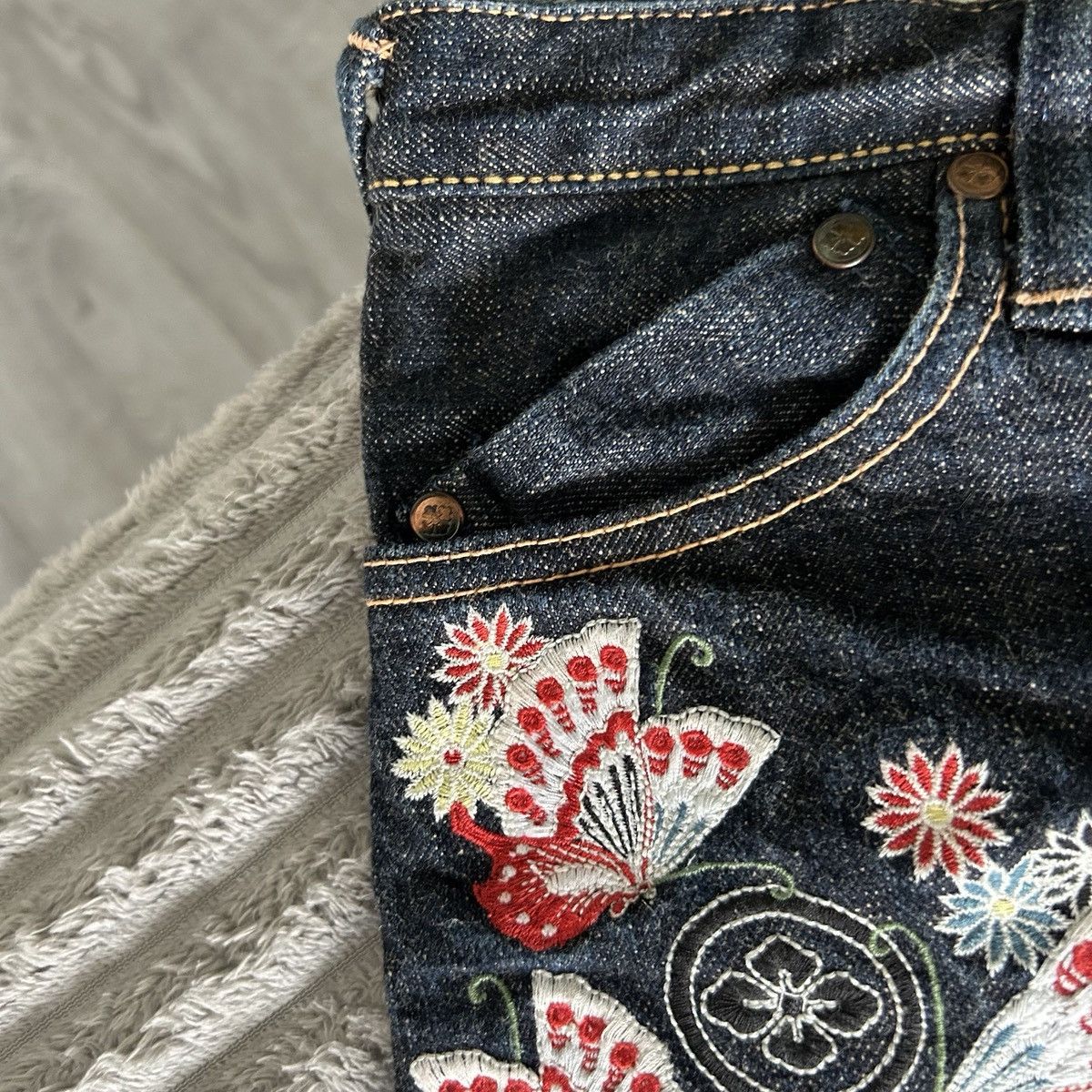 Evisu Evisu Yamane denim jeans Size 28" / US 6 / IT 42 - 12 Thumbnail