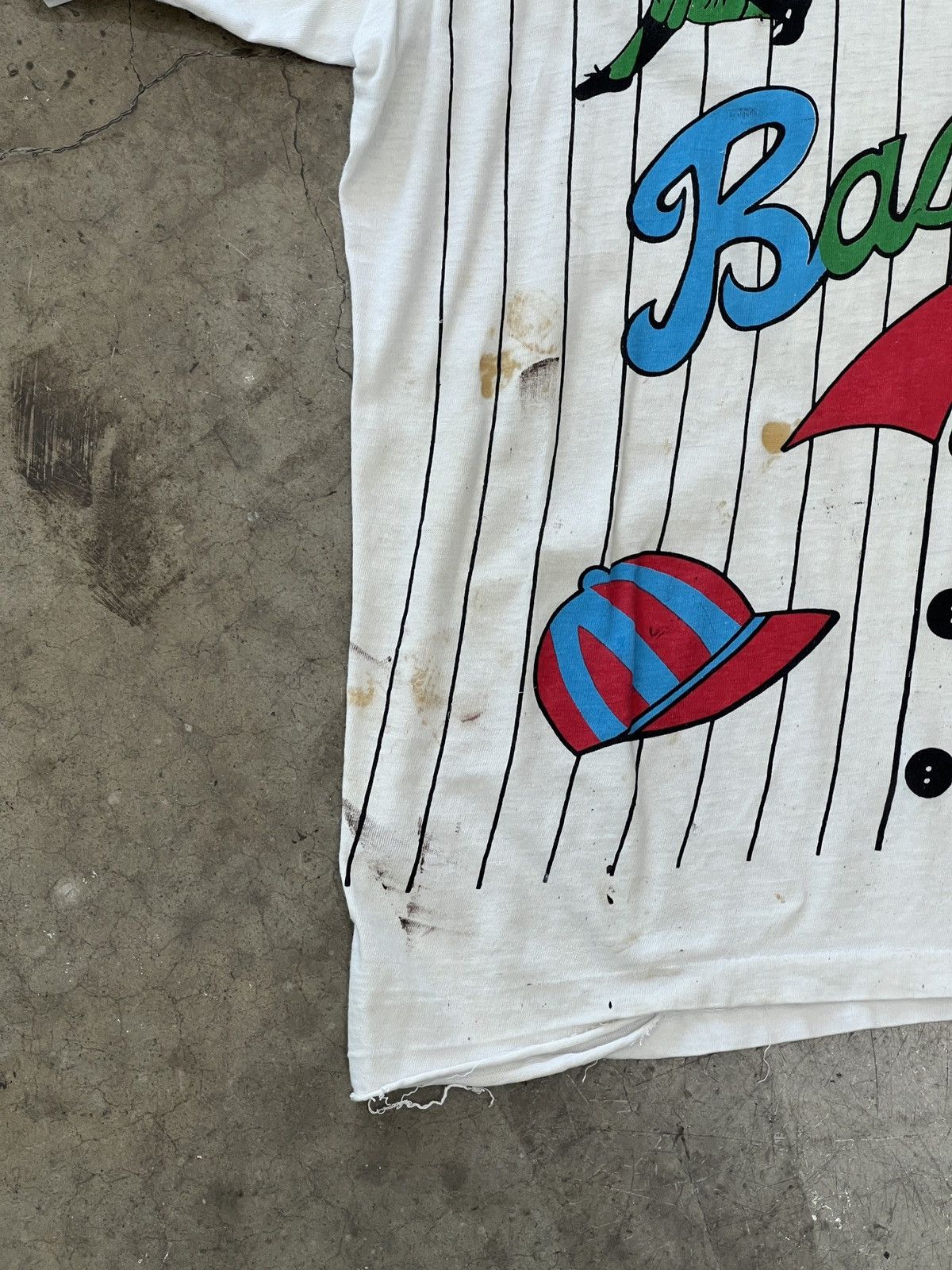 Vintage Vintage Baseball Sports Single Stitch Tee Medium Size US M / EU 48-50 / 2 - 6 Thumbnail