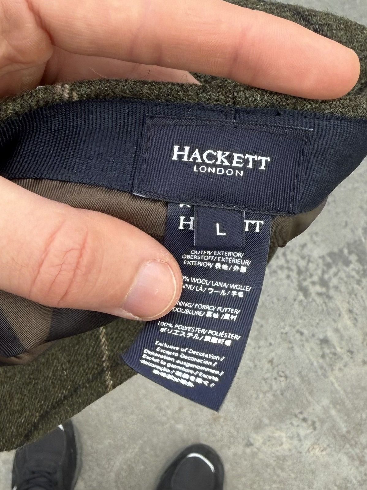 Hackett Hackett London Wool Beret Hat Luxury Old Many England Cup Size ONE SIZE - 5 Thumbnail