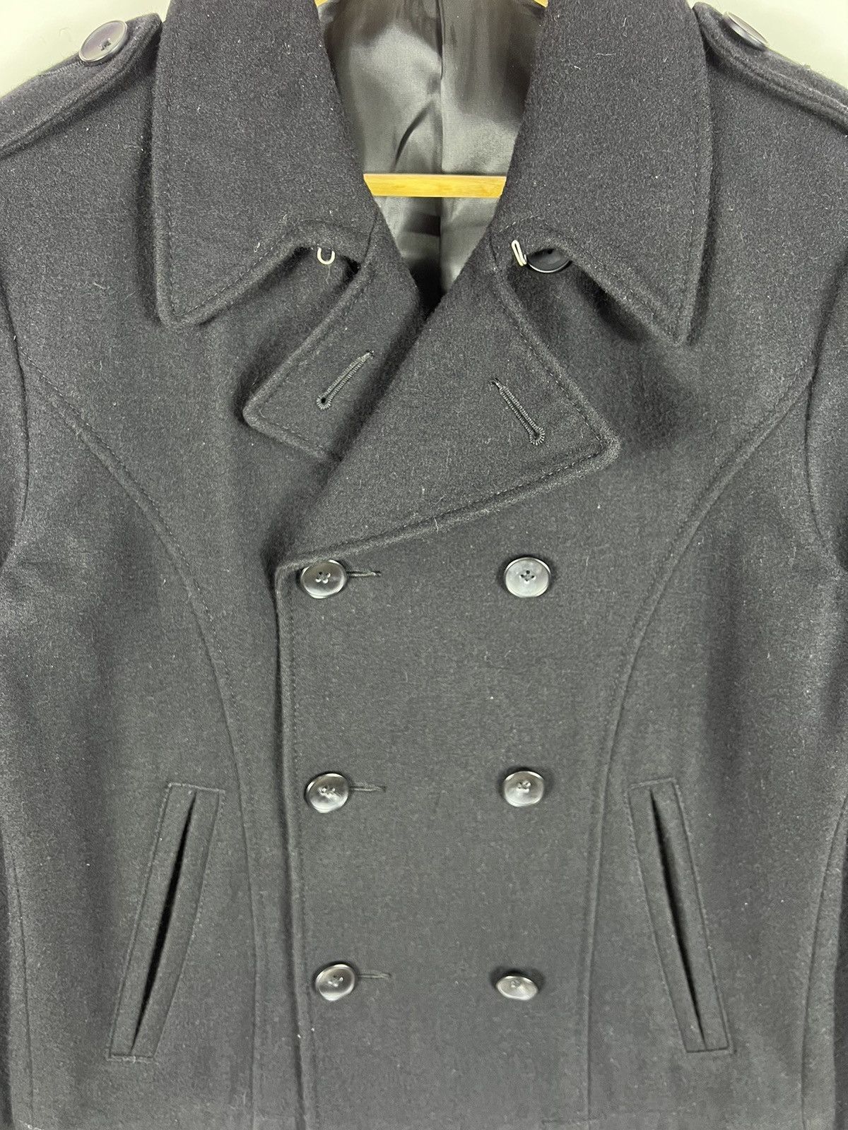 Japanese Brand 🔥 PPFM DOUBLE BREASTED COAT Size US M / EU 48-50 / 2 - 5 Thumbnail