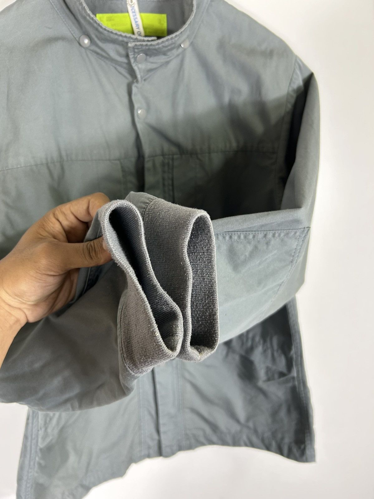 Japanese Brand 🔥Necessary Or Unnecessary Japan Workwear Style Zipper Jacket Size US L / EU 52-54 / 3 - 6 Thumbnail