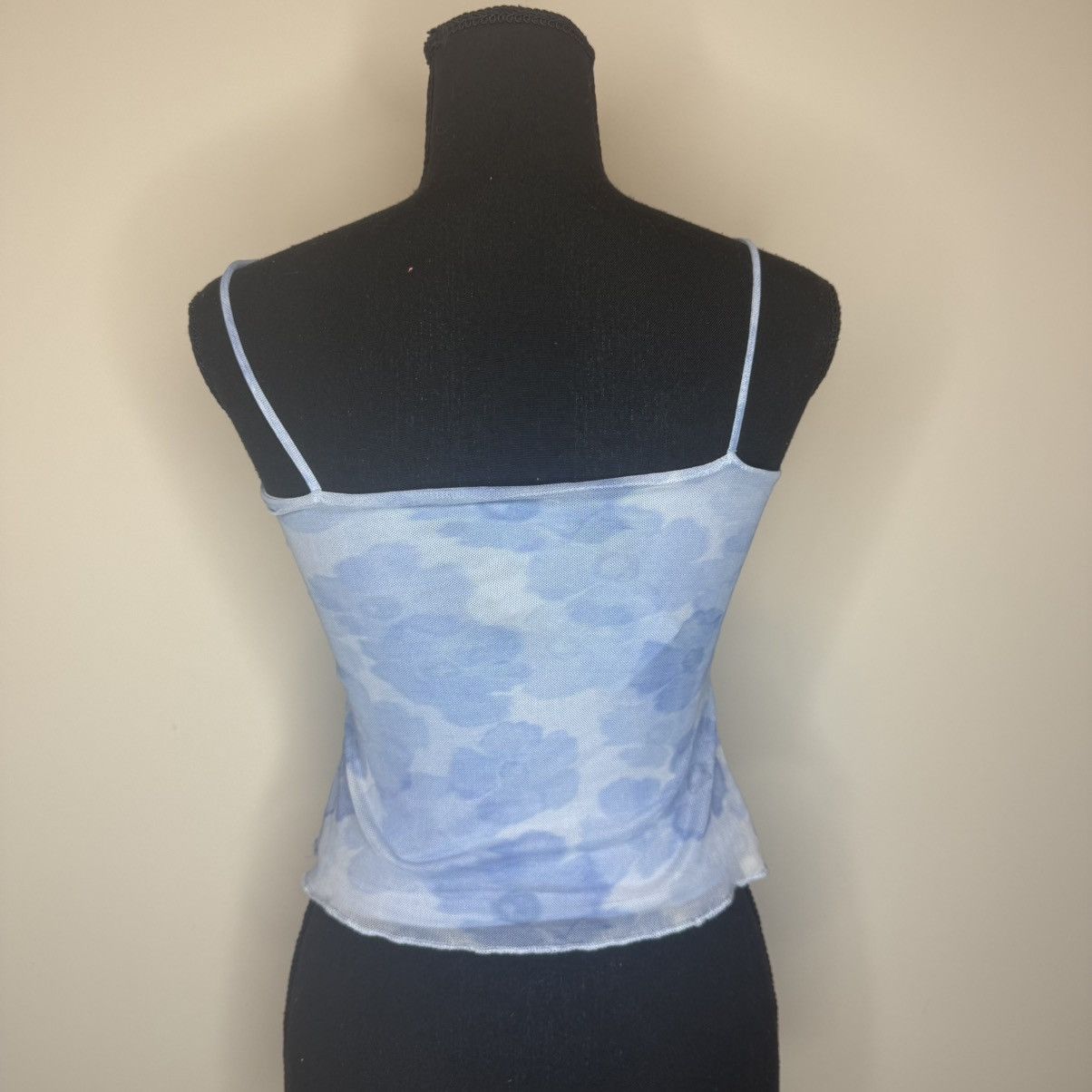 Other See You Monday Light Blue Floral Spaghetti Strap Cami Size XS / US 0-2 / IT 36-38 - 3 Thumbnail