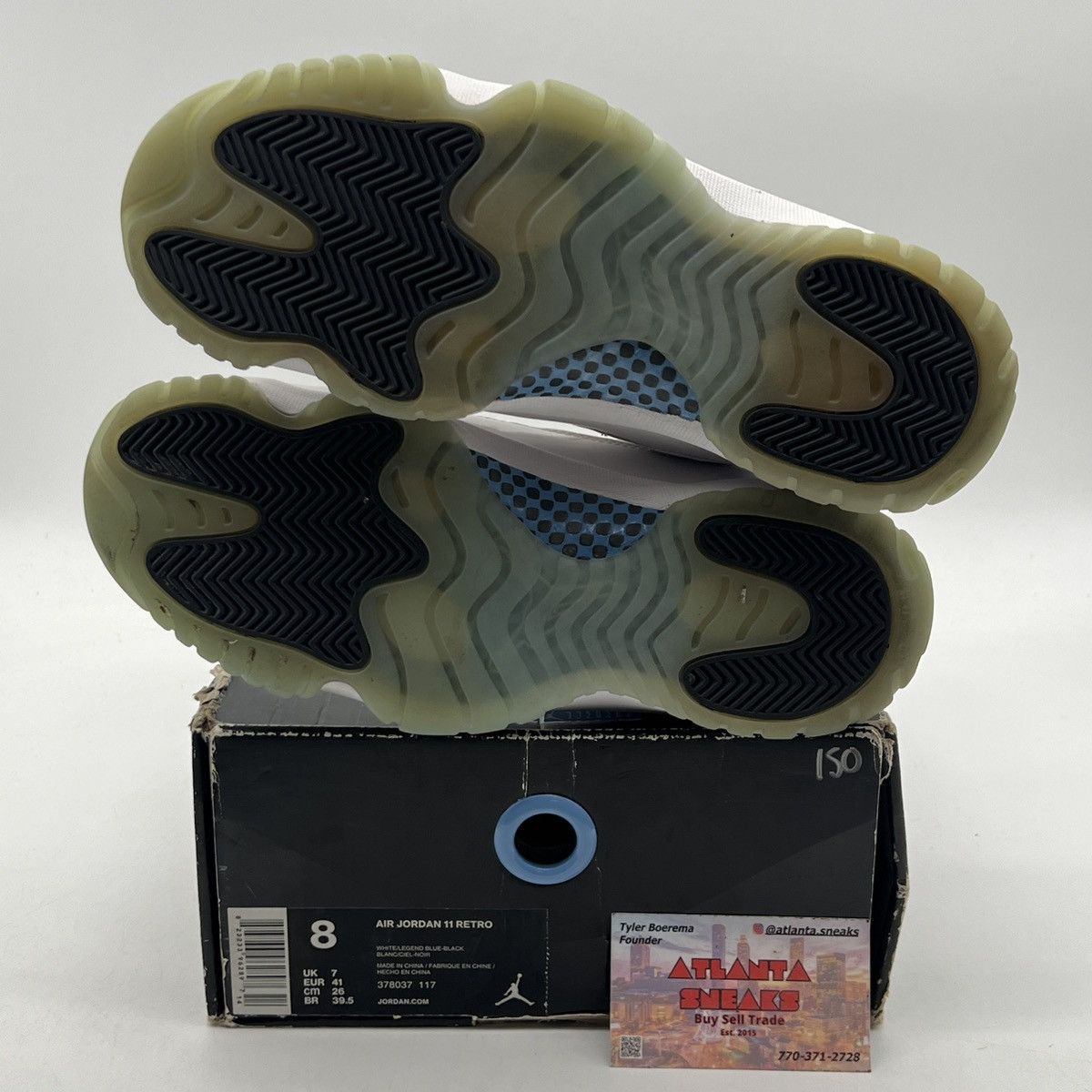 Jordan Brand Air Jordan 11 legend blue Size US 8 / EU 41 - 8 Thumbnail