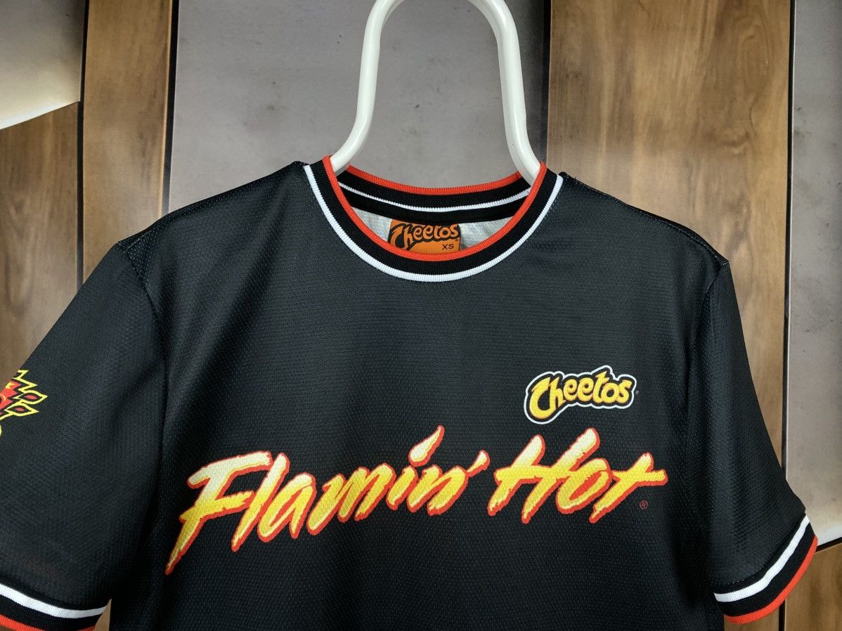Vintage 🍜Vintage T-Shirt Cheetos Flamin Hot Fire Overprint Logo Tee🍜 Size US XS / EU 42 / 0 - 6 Thumbnail