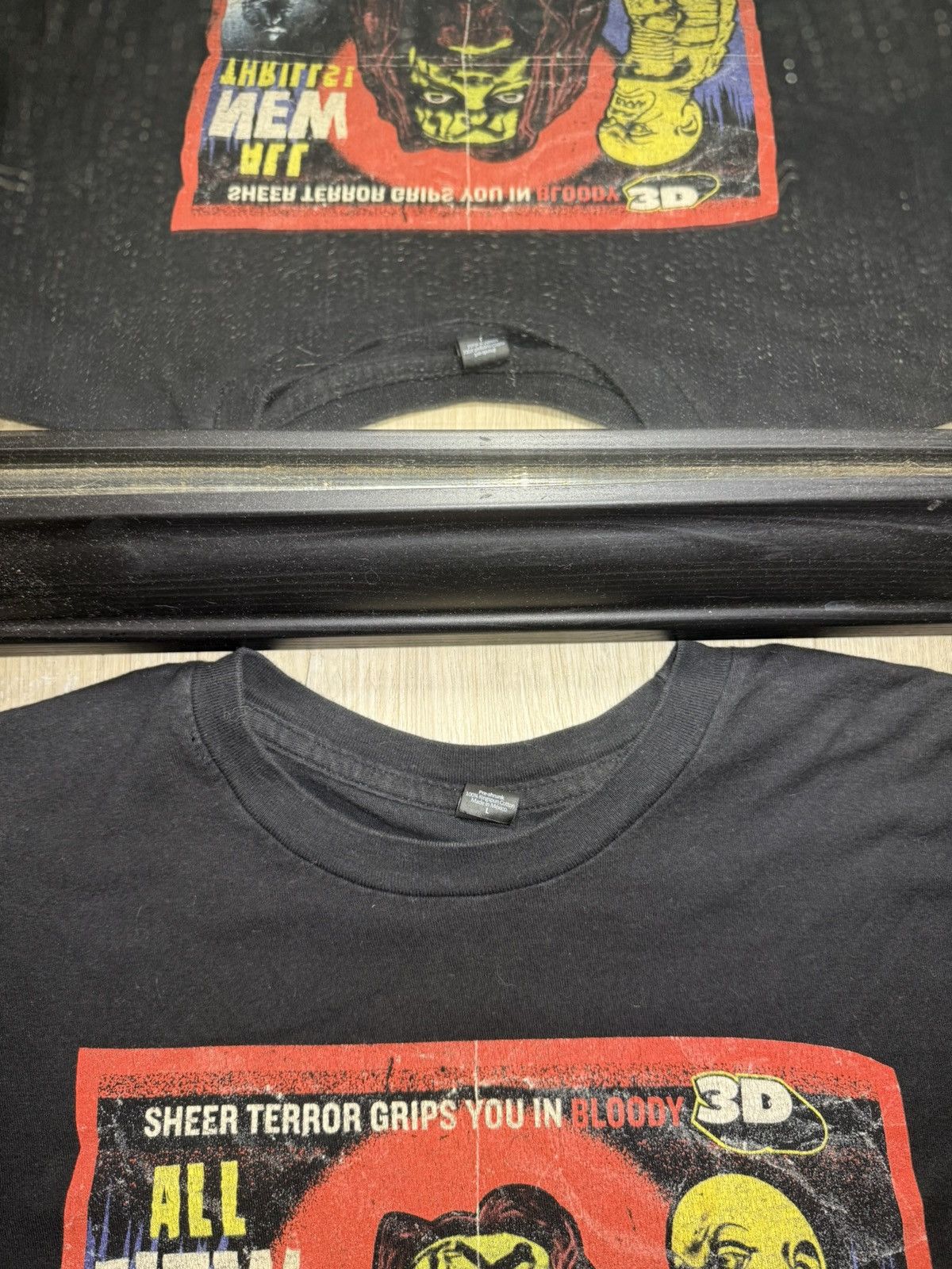 Band Tees × Vintage Vintage / Y2K Rob Zombie Sheer Terror Tour Shirt Size US L / EU 52-54 / 3 - 3 Thumbnail
