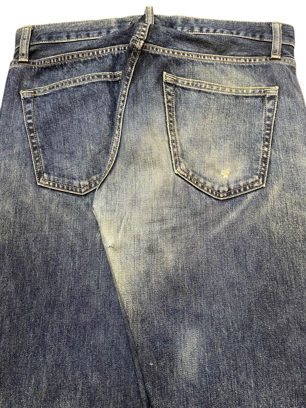 Uniqlo Vintage Japanese Uniqlo Mud Faded Wash Style Jeans Size US 31 - 6 Thumbnail