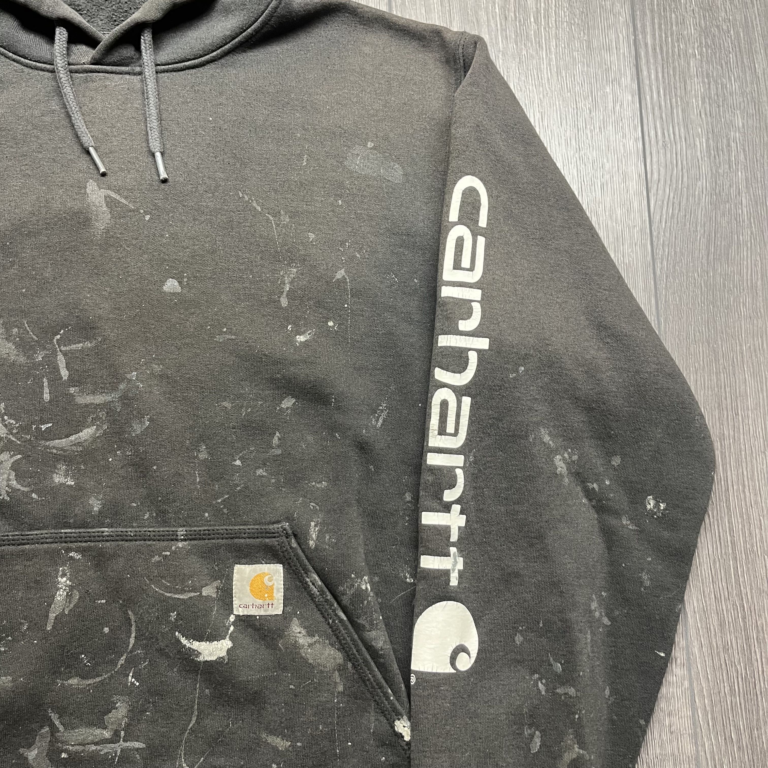 Carhartt × Vintage Vintage Carhartt Painters Workwear Hoodie XL Size US XL / EU 56 / 4 - 4 Thumbnail