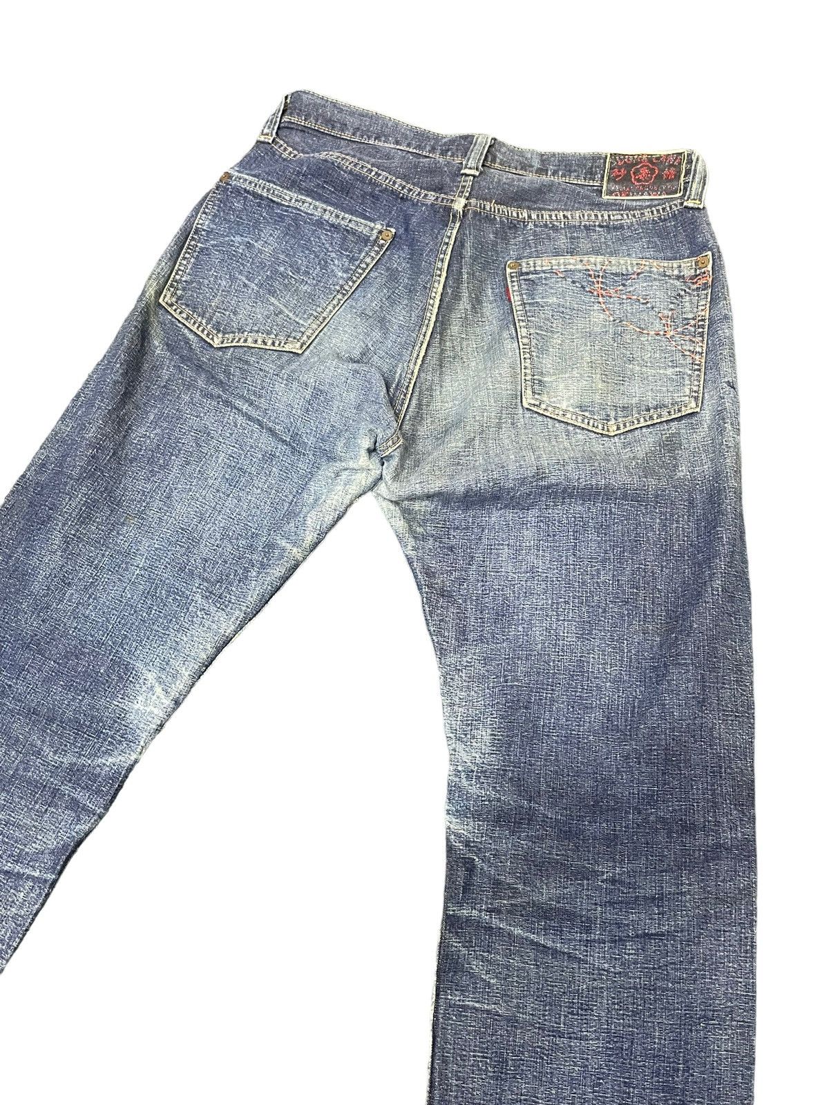 Sugar Cane Vintage Sugarcane Okinawa Selvedge Distresed Denim Size US 32 / EU 48 - 11 Thumbnail