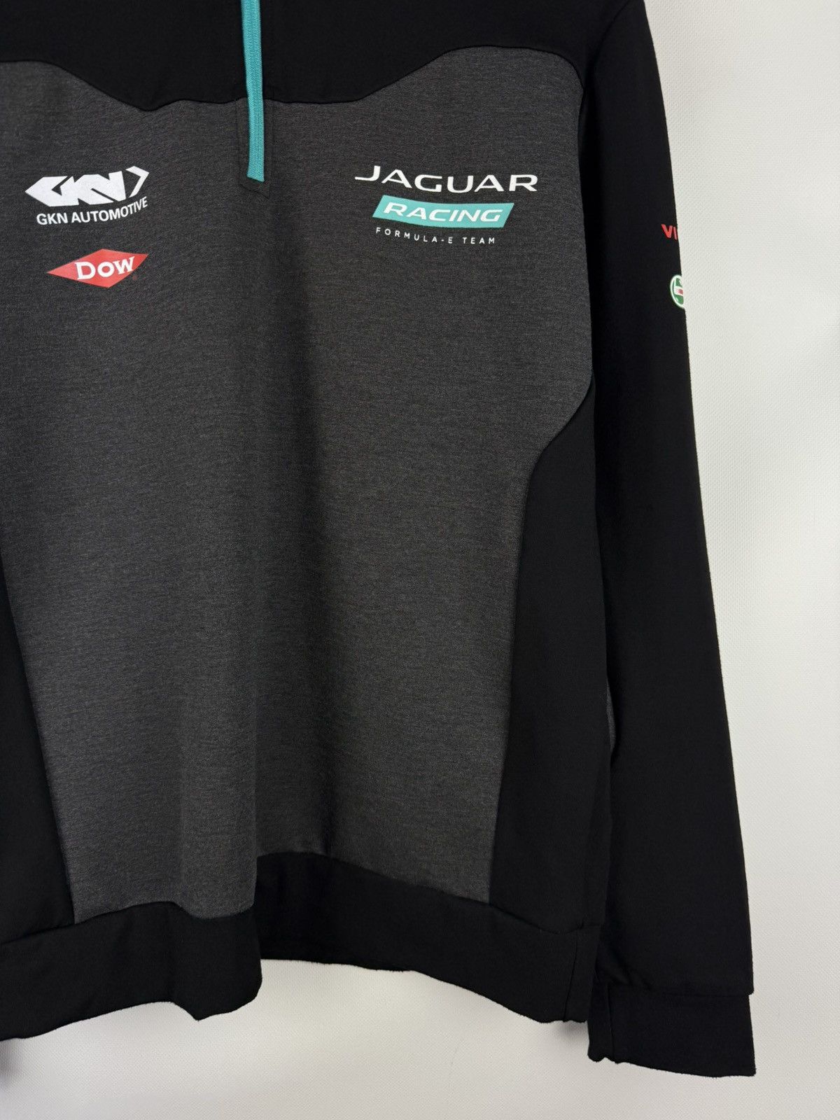Other Jaguar Racing Formula-E Team 1/4 Zip Sweatshirt Pullover Size US M / EU 48-50 / 2 - 5 Thumbnail