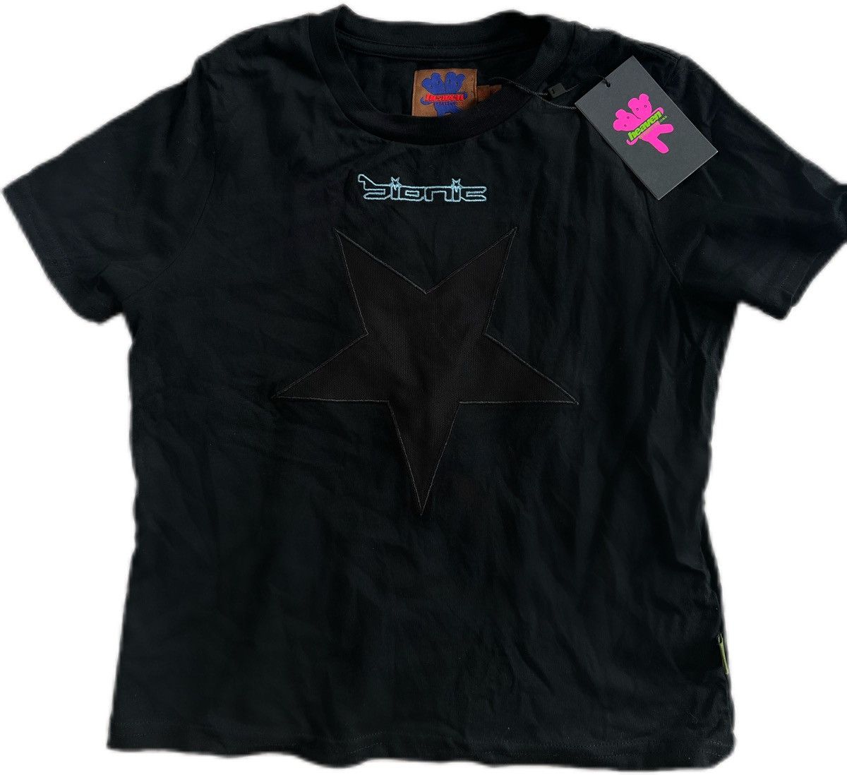 Heaven by Marc Jacobs heave BY MARC JACOBS Graphic Print Crew Neck T-Shirt Size XS / US 0-2 / IT 36-38 - 4 Thumbnail