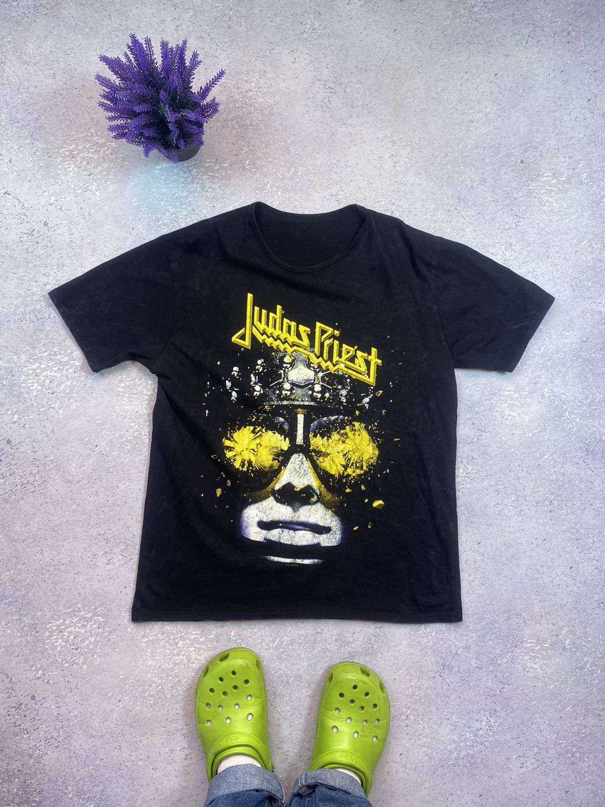 Band Tees Judas Priest Black Rock Band T-shirt Size US L / EU 52-54 / 3 - 1 Thumbnail