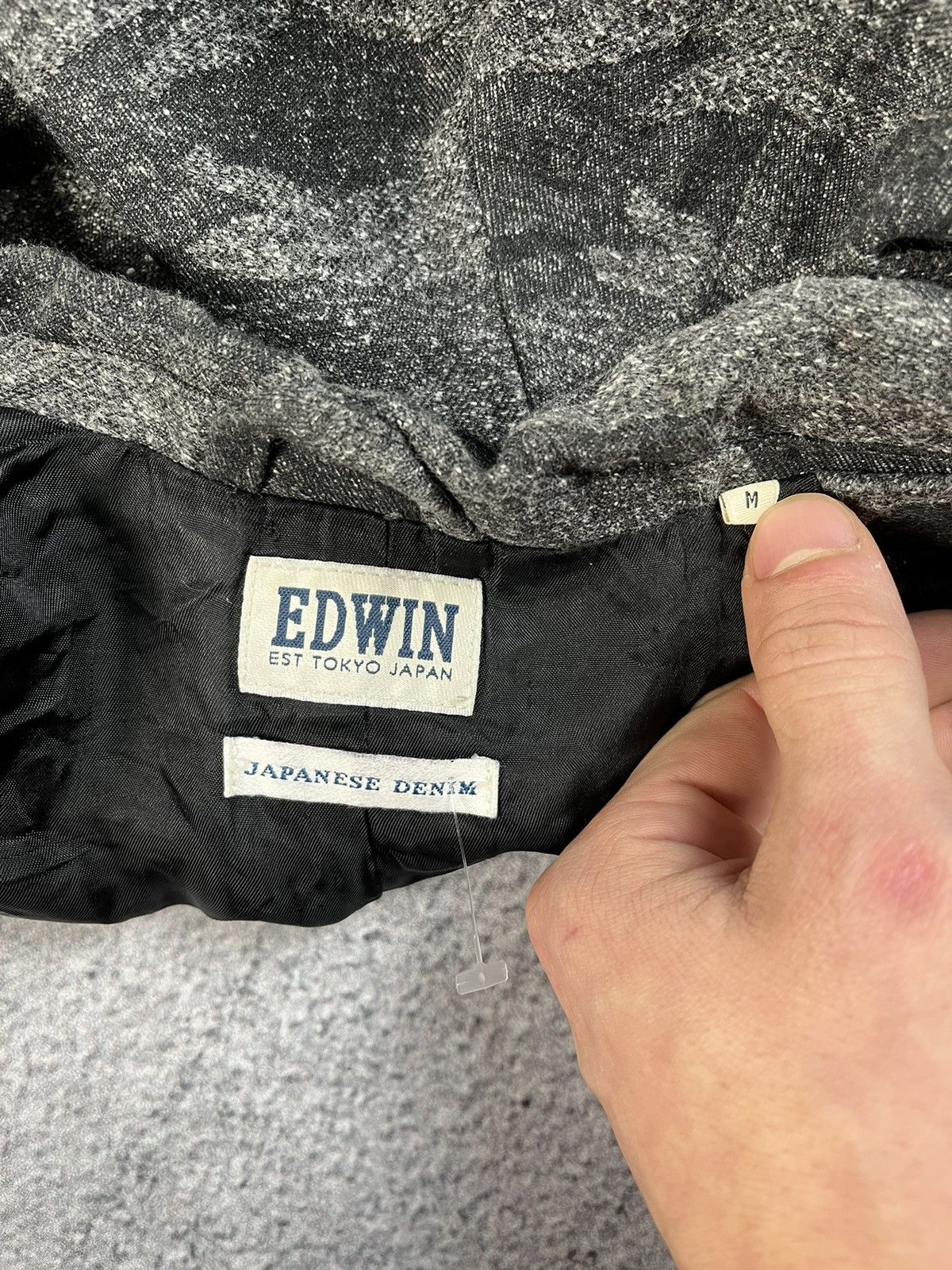 20471120 Edwin simple post blazer size M Size 46R - 10 Thumbnail