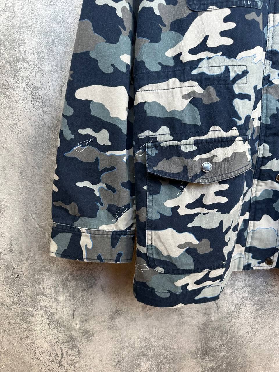 Other Scamp & Dude Camouflage Military Field Jacket Utility Size XXL / US 16-18 / IT 52-54 - 6 Thumbnail