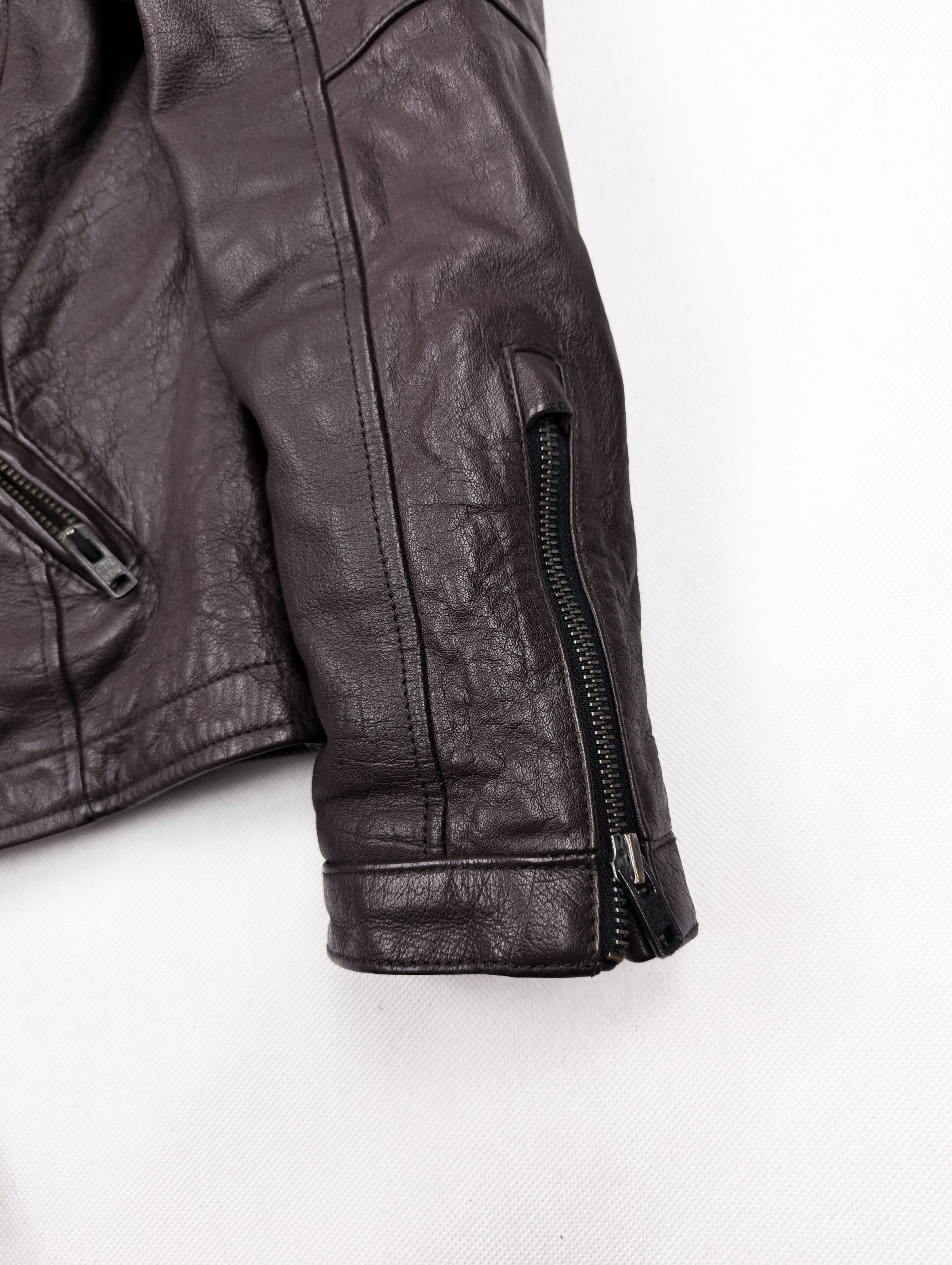 Superdry Superdry leather biker jacket XL Size US XL / EU 56 / 4 - 4 Thumbnail