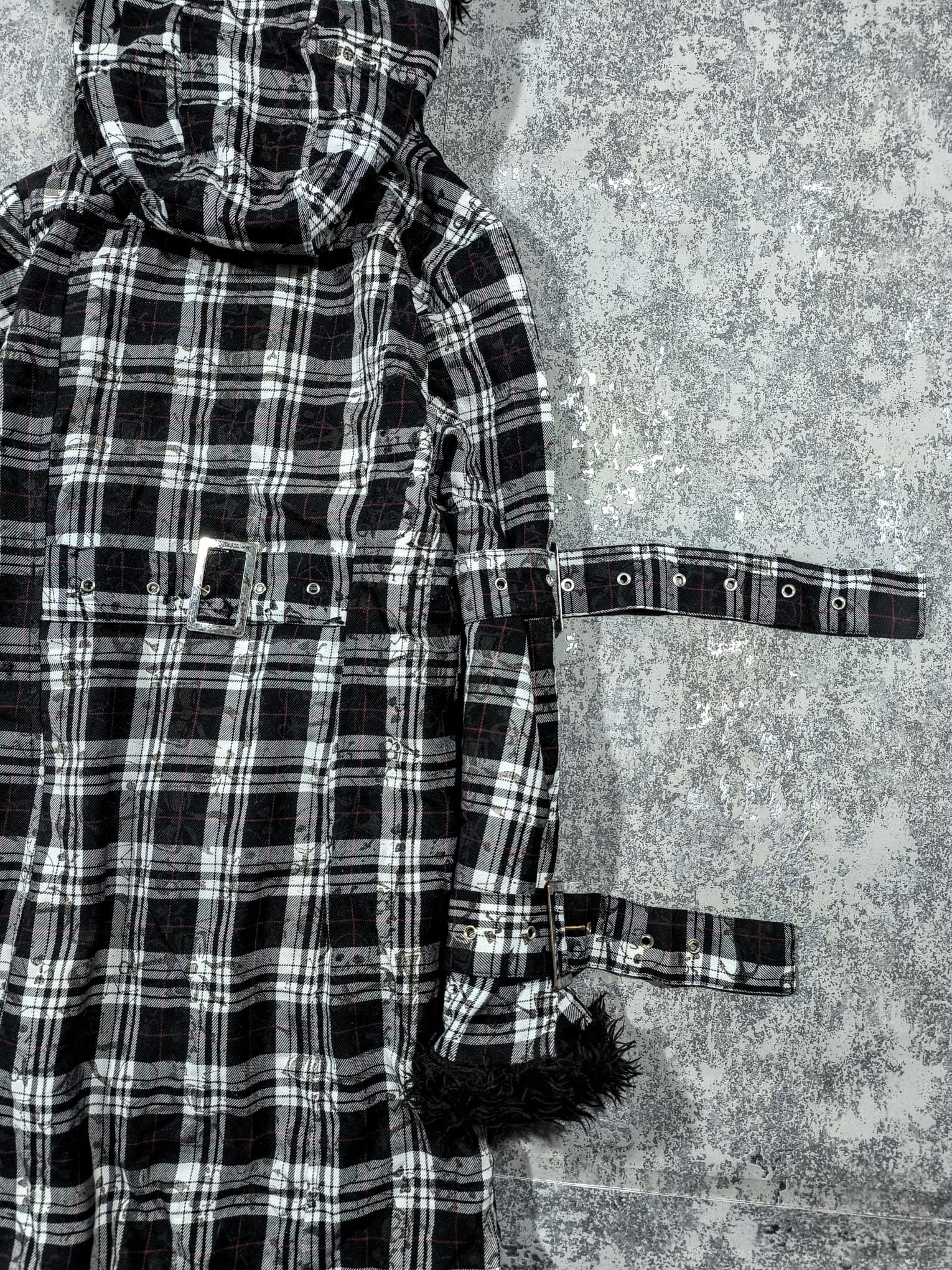 Tripp NYC Hell Bunny Celina Tartan Bondage Straps Coat Size XS / US 0-2 / IT 36-38 - 10 Thumbnail