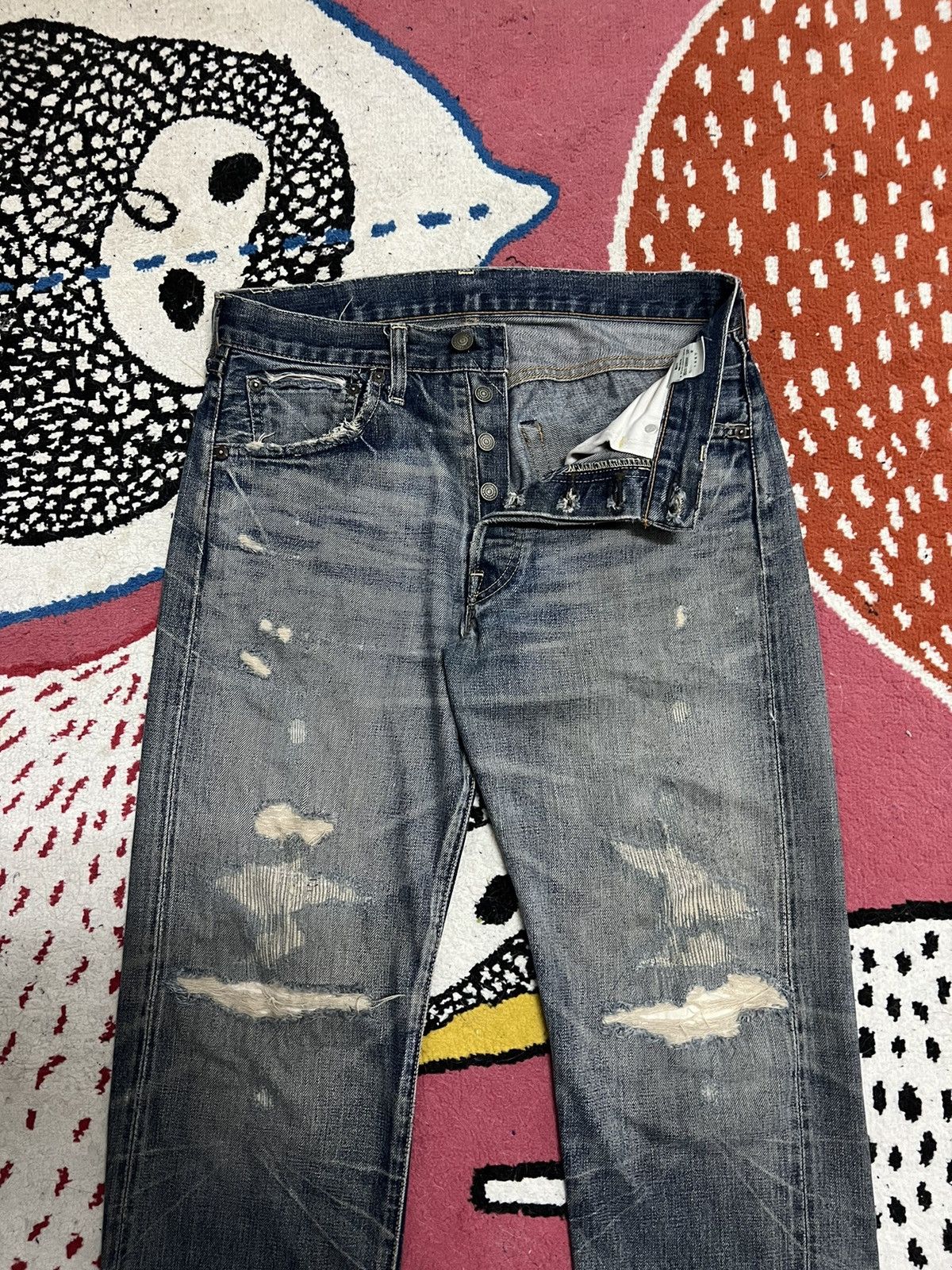 Levi's Vintage Clothing Vintage Levi’s Jeans Japan Sunfade Size US 32 / EU 48 - 2 Thumbnail
