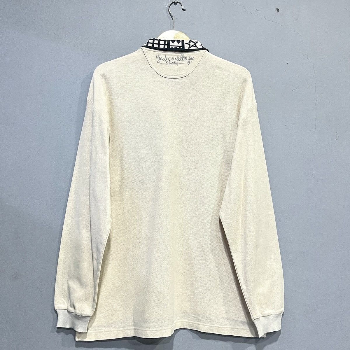Japanese Brand × Jean Charles De Castelbajac × Vintage Vintage Jean Charles De Castelbajac Longsleeve Polo Shirt Size US L / EU 52-54 / 3 - 2 Thumbnail
