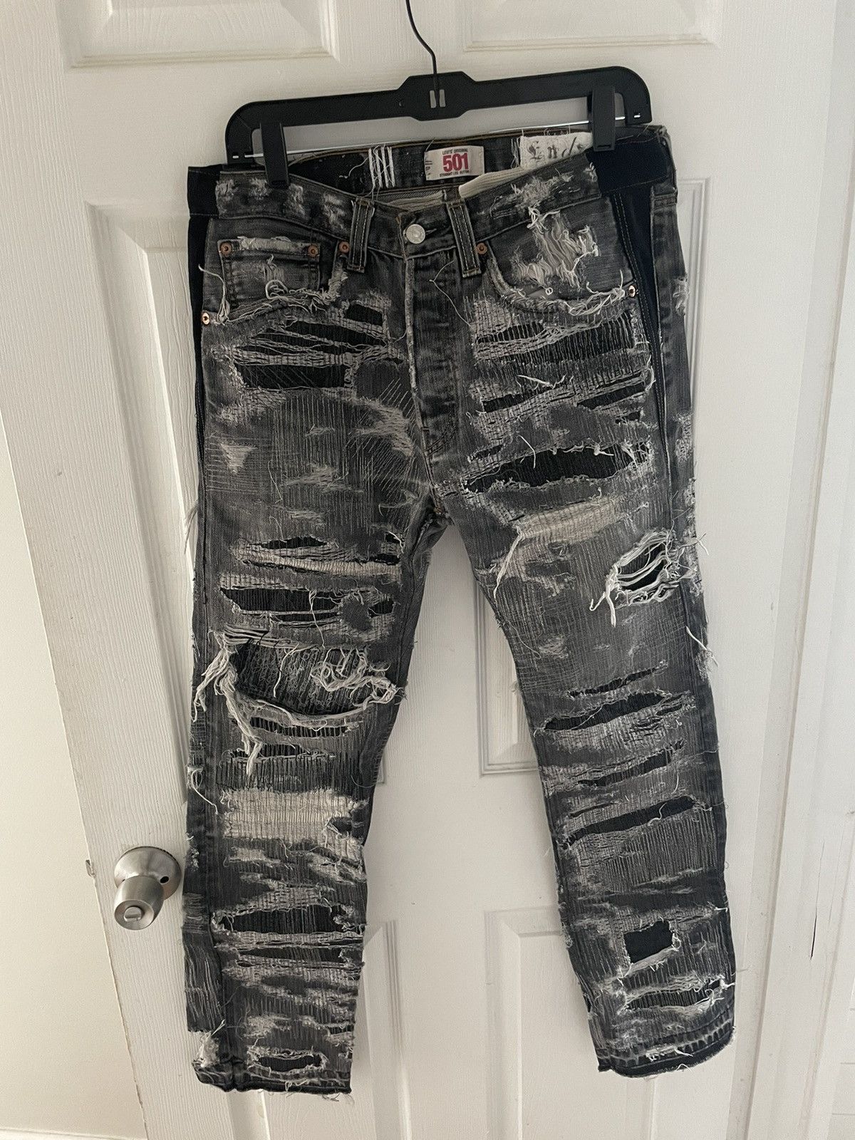 image of Ends Repair Undercover 85 Inspired Denim in Grey, Men's (Size 32)