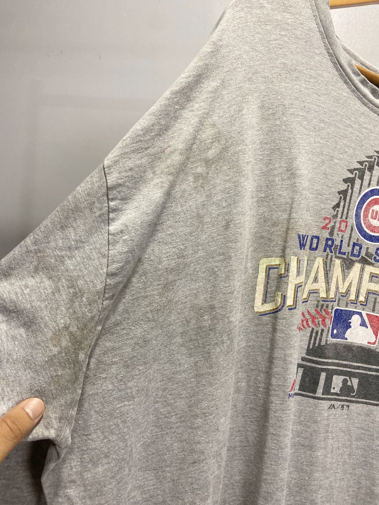 Majestic 2016 World Series Champions Size 4XL Size US XXL / EU 58 / 5 - 4 Thumbnail