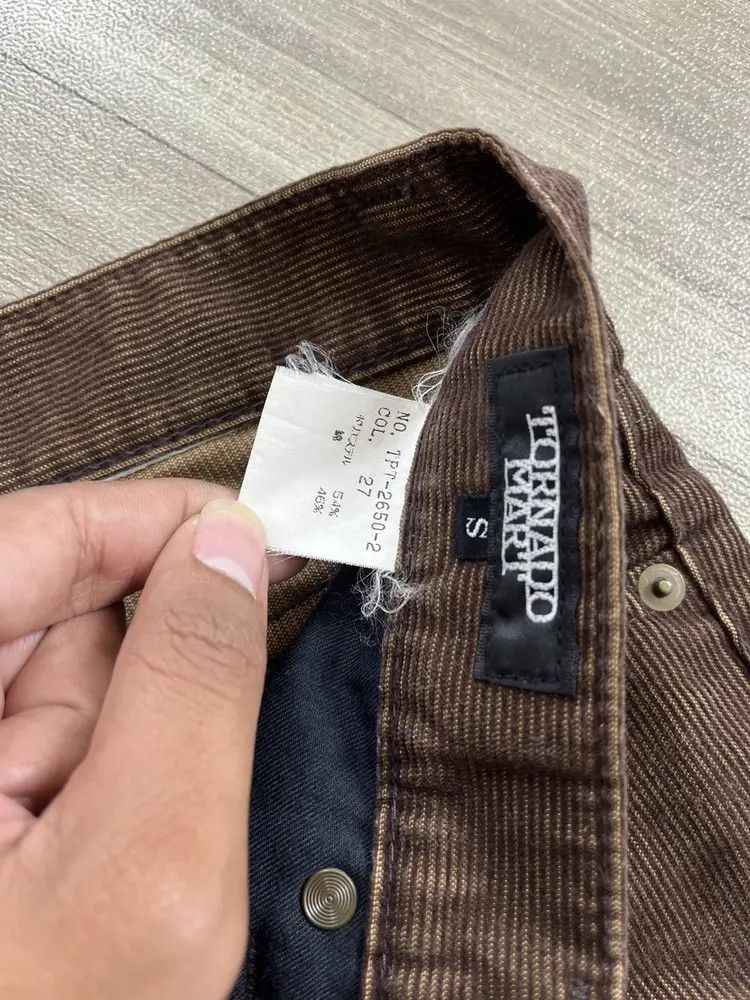 Tornado Mart Tornado Mart Lgb Flared Corduroy Pants Size US 27 - 6 Thumbnail