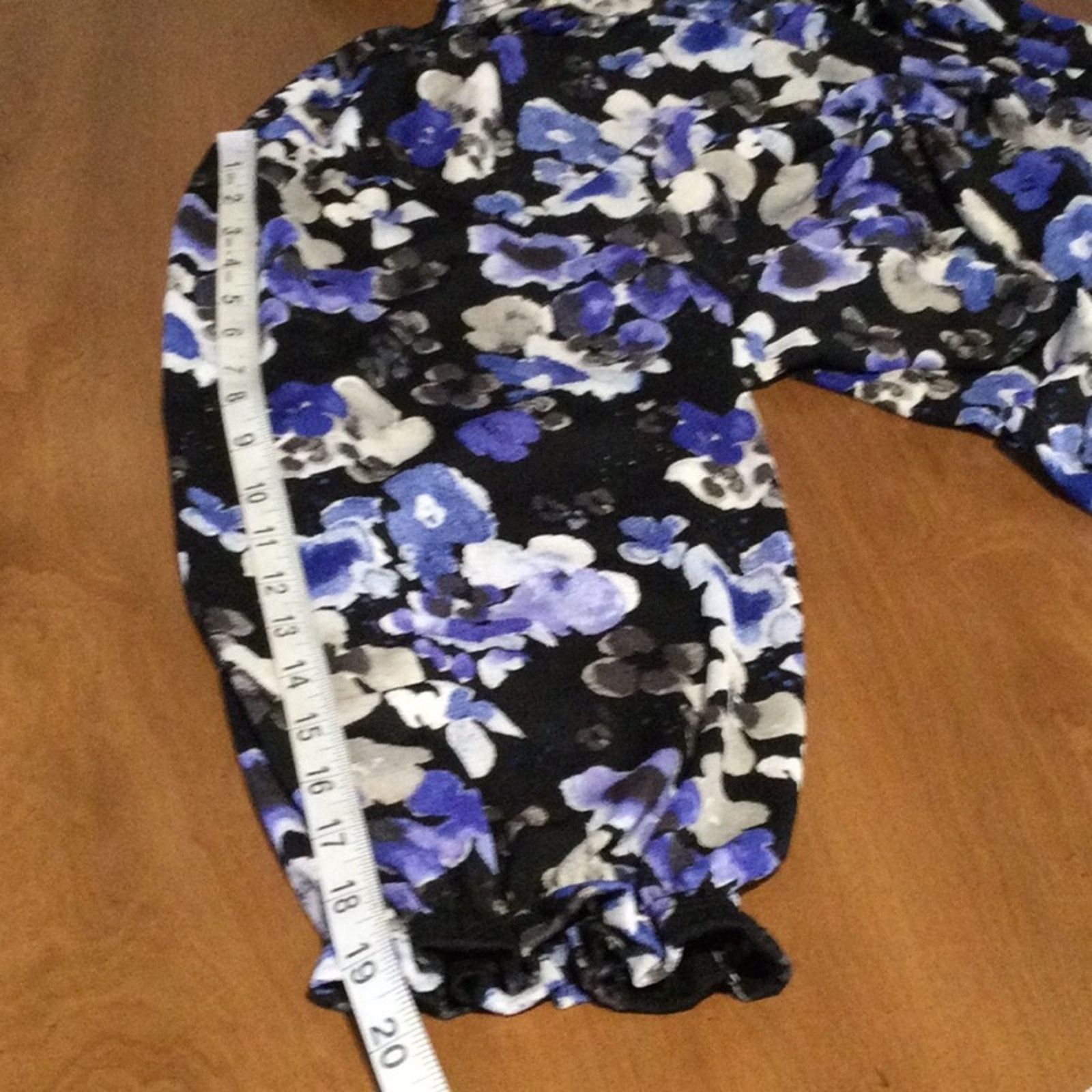 Other Cato Est. 1946 Multicolor Peplum Sleeve Floral Blouse Sz XL Size XL / US 12-14 / IT 48-50 - 14 Thumbnail