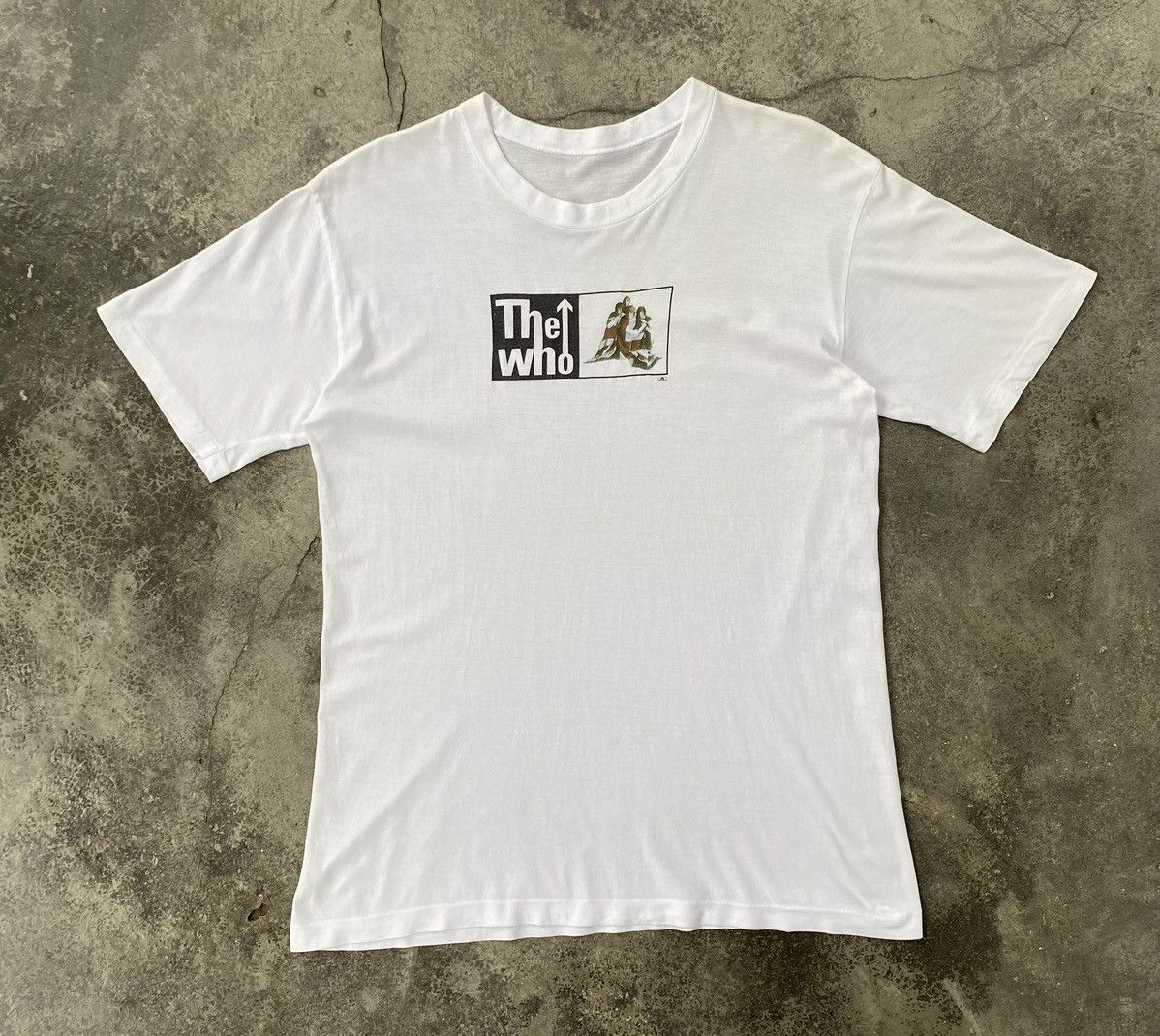 Band Tees Sick🔥Rare Vintage 90s Single Stitch The Who Rock Band Tees Size US M / EU 48-50 / 2 - 1 Thumbnail