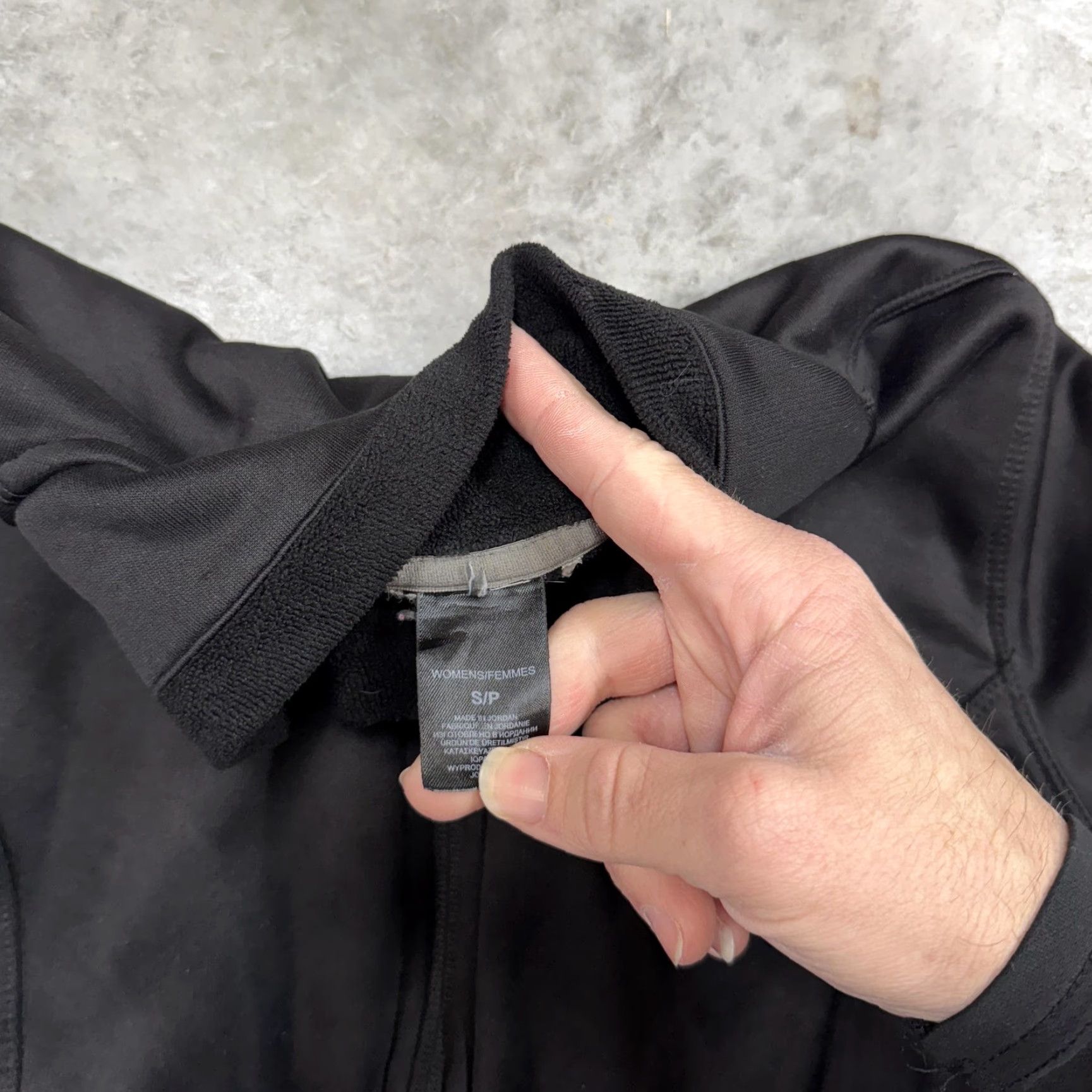 The North Face The North Face Jacket Womens Small Black Full Zip Softshell Lined Size S / US 4 / IT 40 - 5 Thumbnail