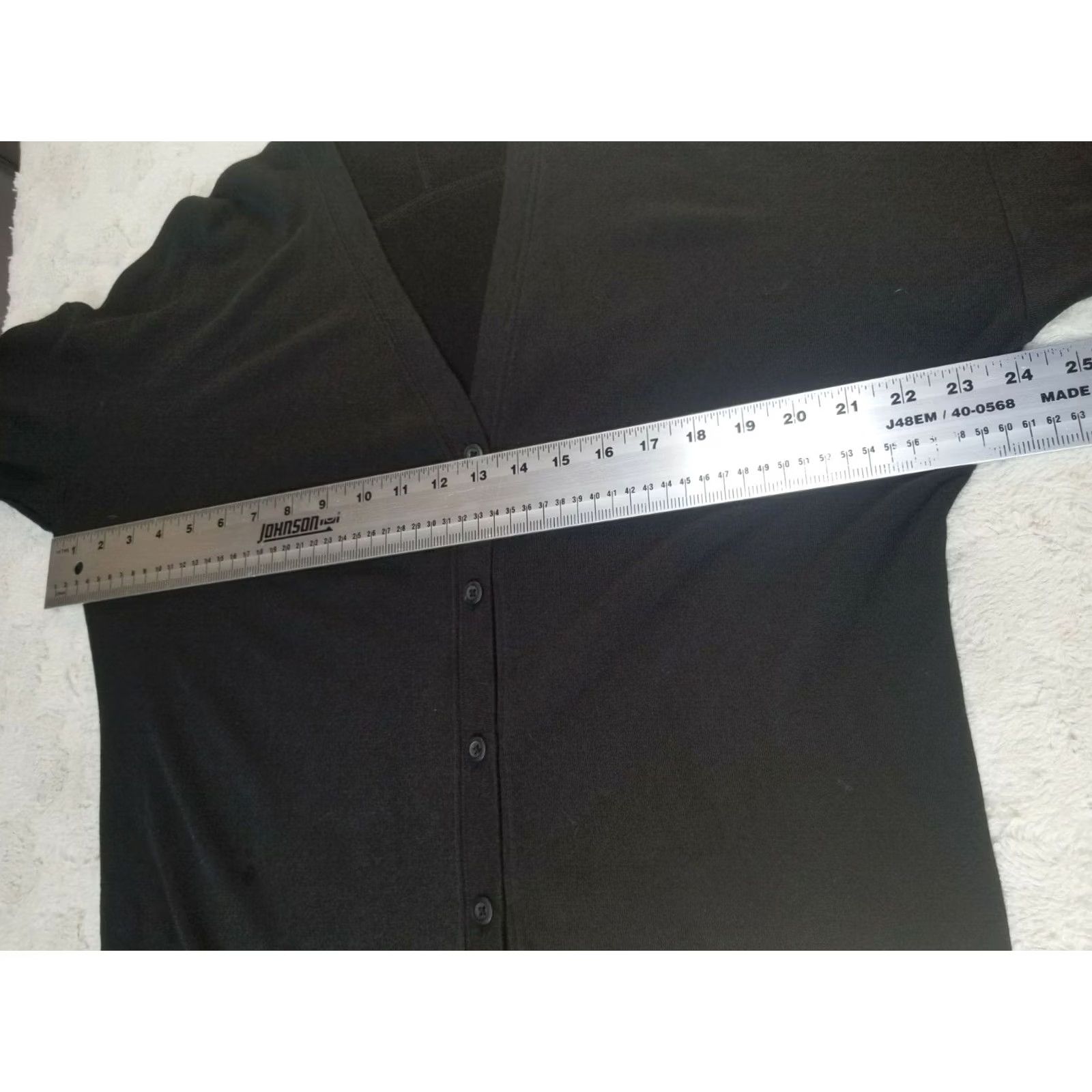 Uniqlo Uniqlo Cardigan Women's Long Sleeves Button Down V-Neck Sweater Black Medium Size M / US 6-8 / IT 42-44 - 5 Thumbnail