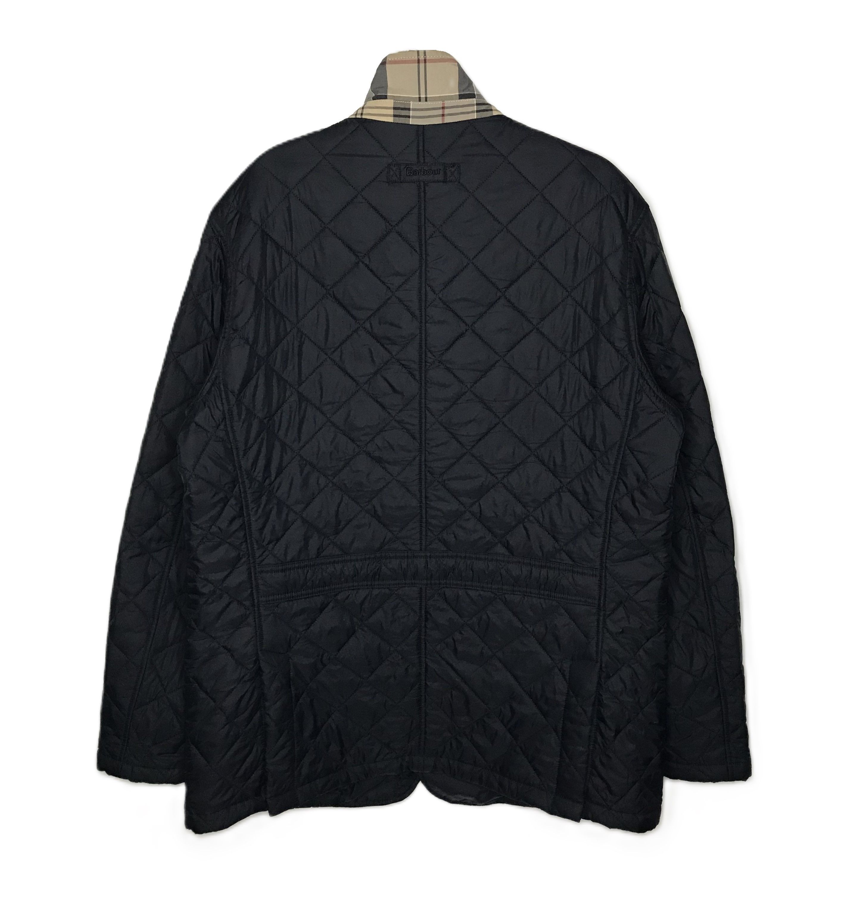 Barbour Barbour Quilted Sander Jacket Navy Mens Sz XL Size US XL / EU 56 / 4 - 3 Thumbnail