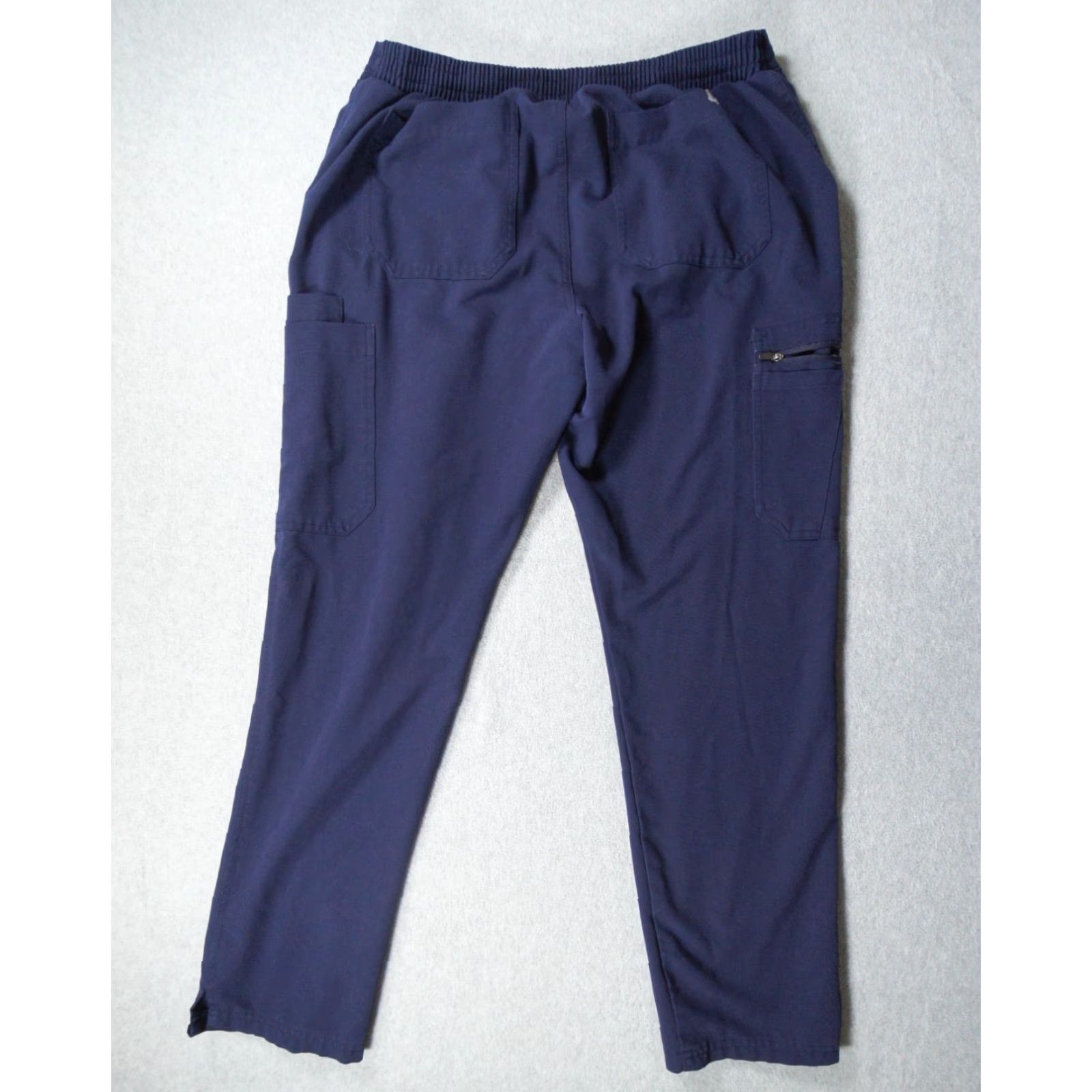 Vintage FIGS Pants Womens Medium Blue Scrub Bottom Nurse Medical Workwear Ladies M Blue Solid Scrub Bottoms Womens Size 32" / US 10 / IT 46 - 5 Thumbnail