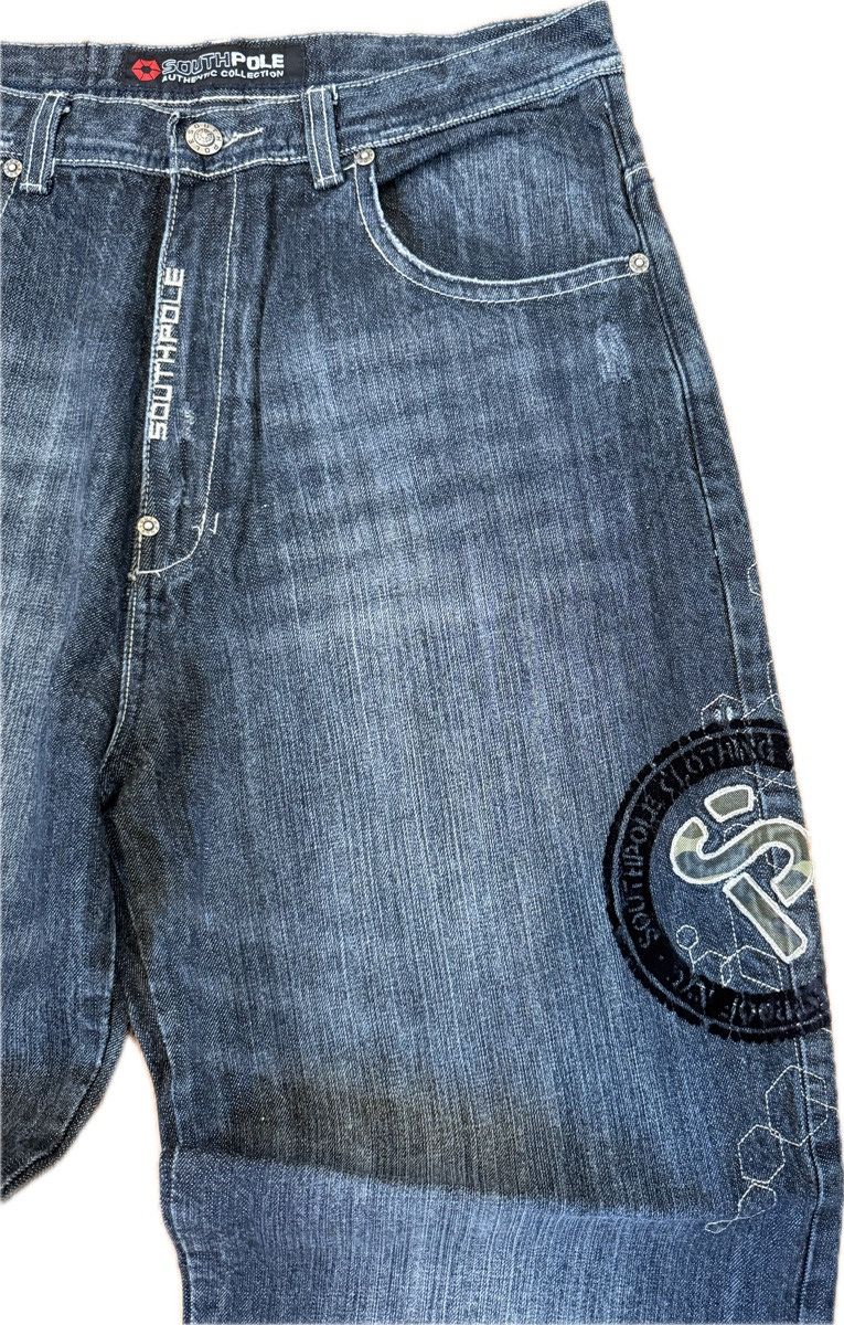 Southpole Vintage Southpole Spelled Out Jeans Size US 32 / EU 48 - 7 Thumbnail