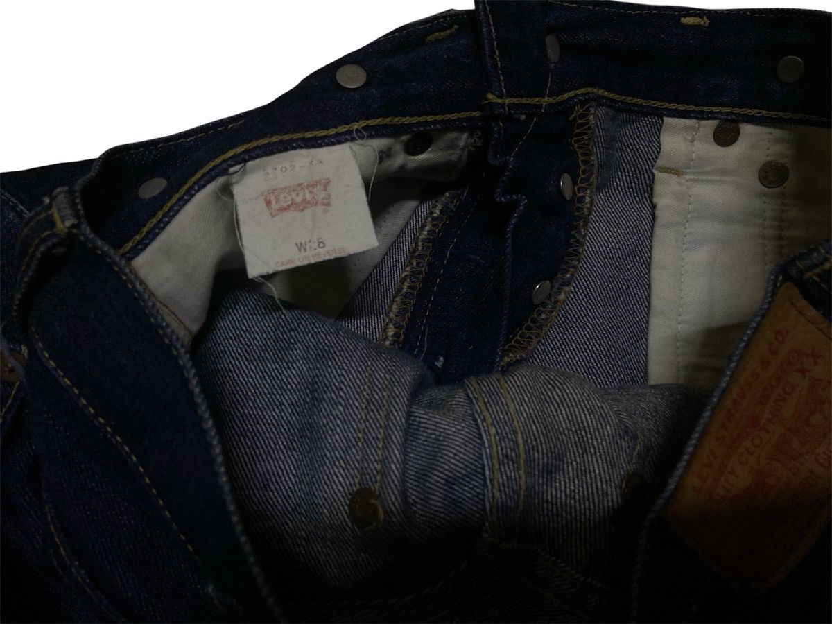 Levi's × Levi's Vintage Clothing × Vintage Limited Edition Levi's 702XX indigo denim w28/l41 Size US 28 / EU 44 - 7 Thumbnail