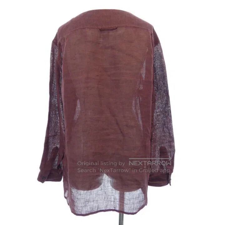Hermes Hermes Linen Crew Neck Shirt Size XS / US 0-2 / IT 36-38 - 2 Thumbnail