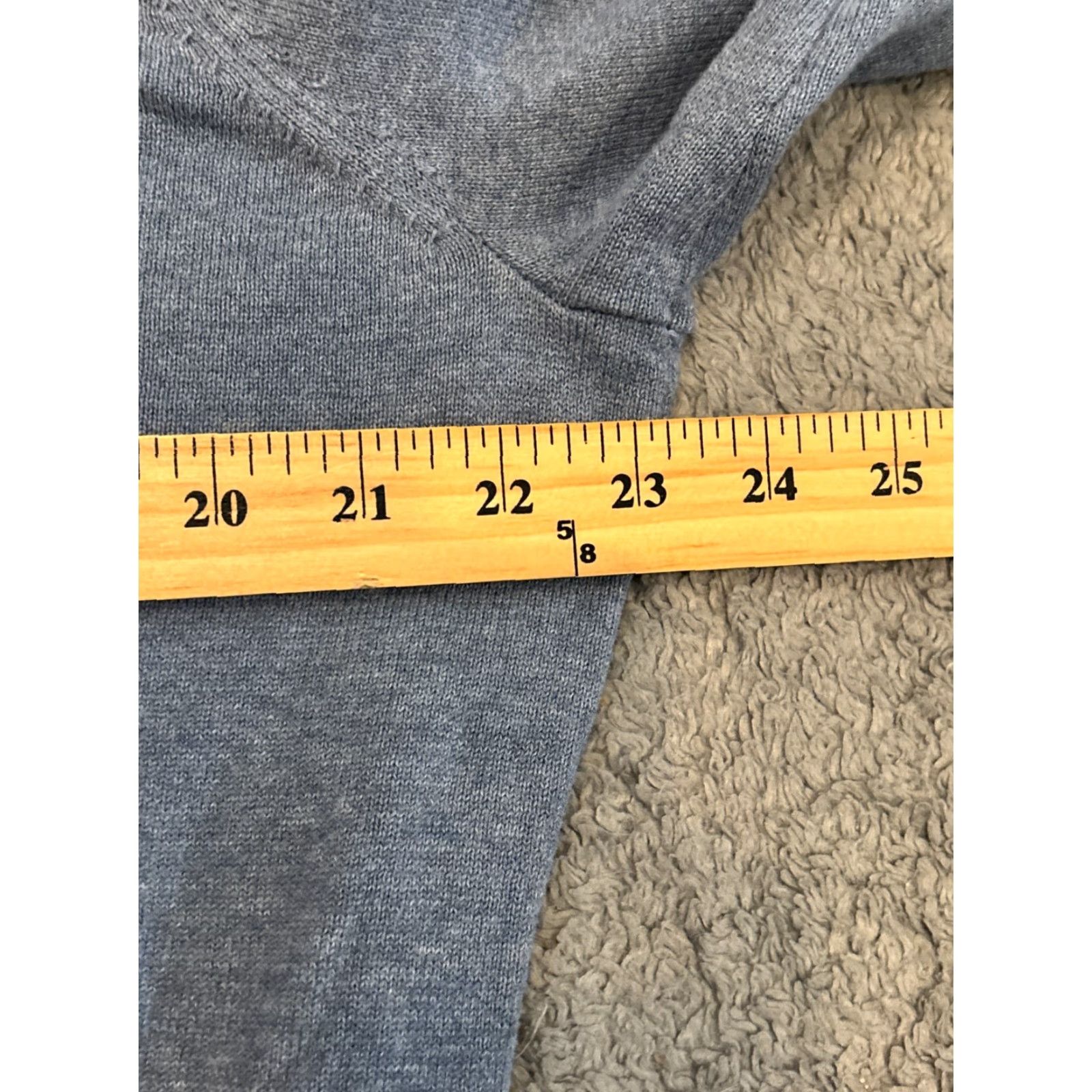 Tommy Hilfiger Tommy Hilfiger Sweater Mens Large Blue Solid Crew Neck Premium Cotton Casual Size US L / EU 52-54 / 3 - 3 Thumbnail